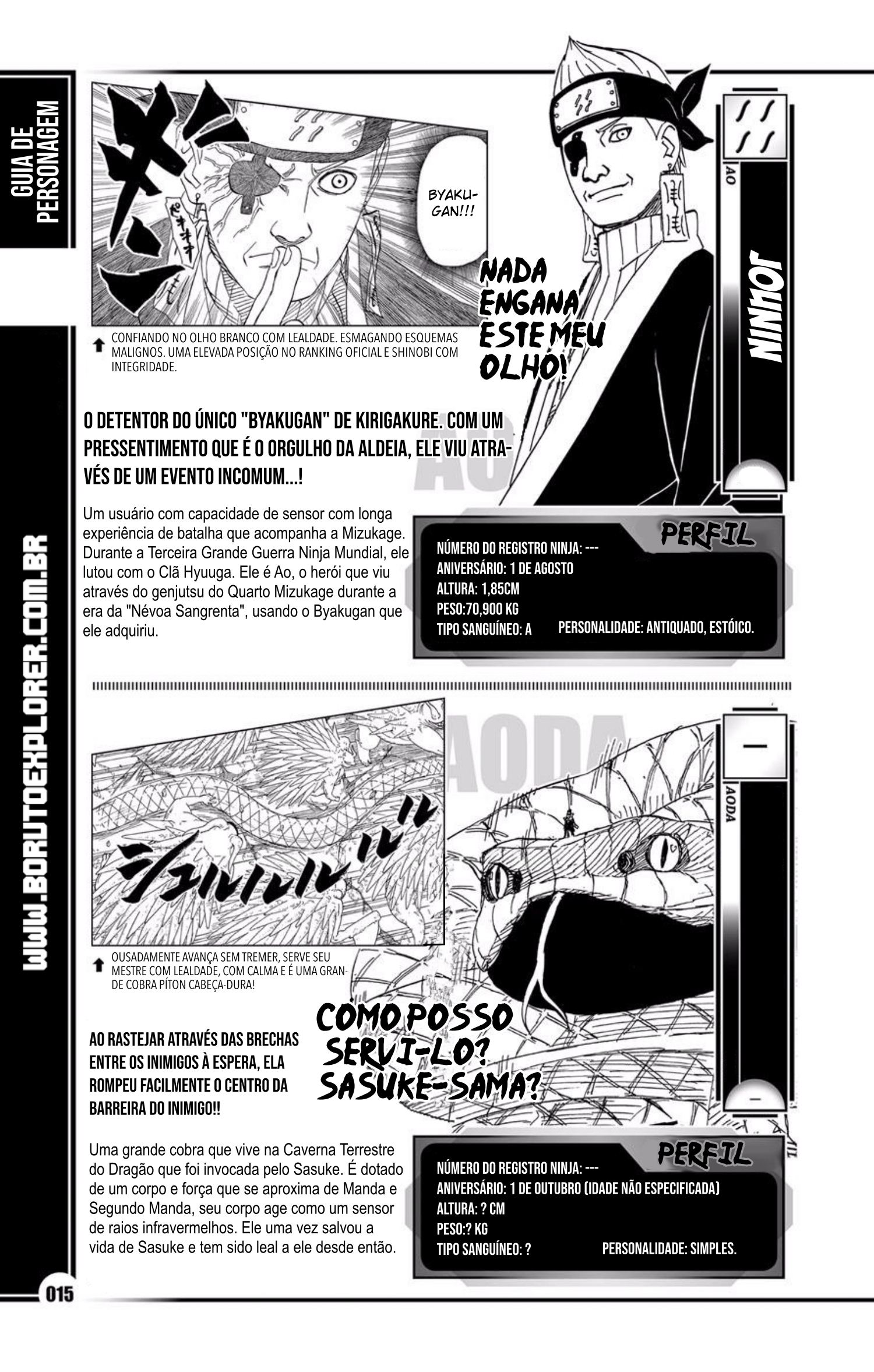 Read Databook 4 - O Livro Secreto do Combate PT Manga Online