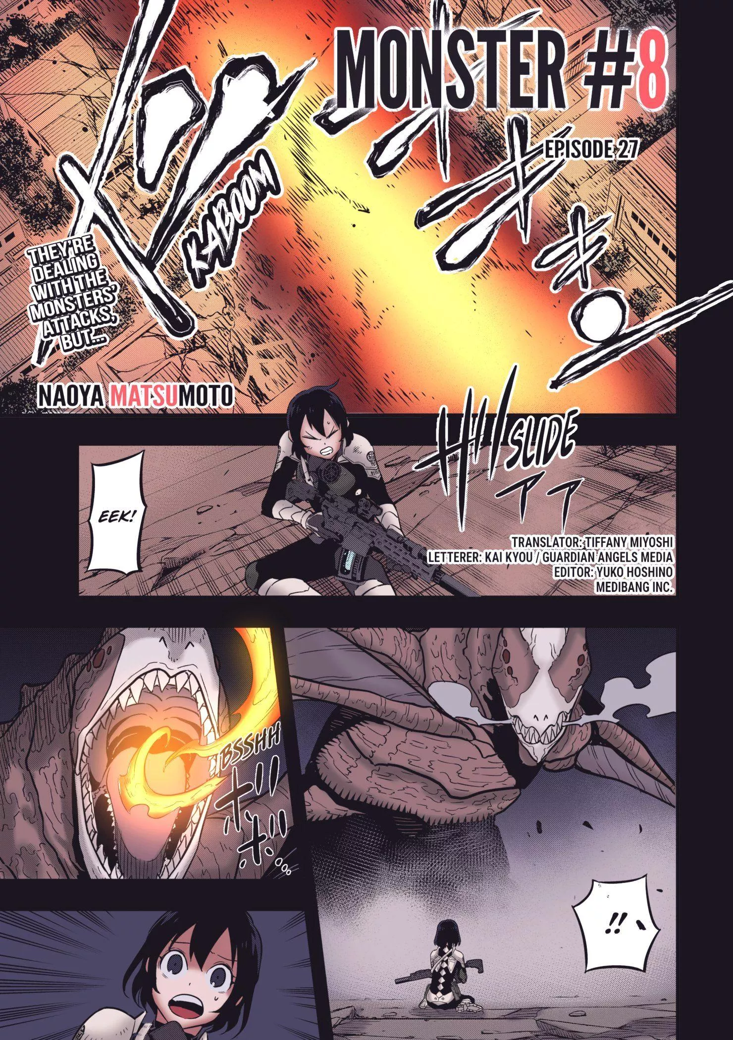 Read Kaiju No. 8 AR Manga Online