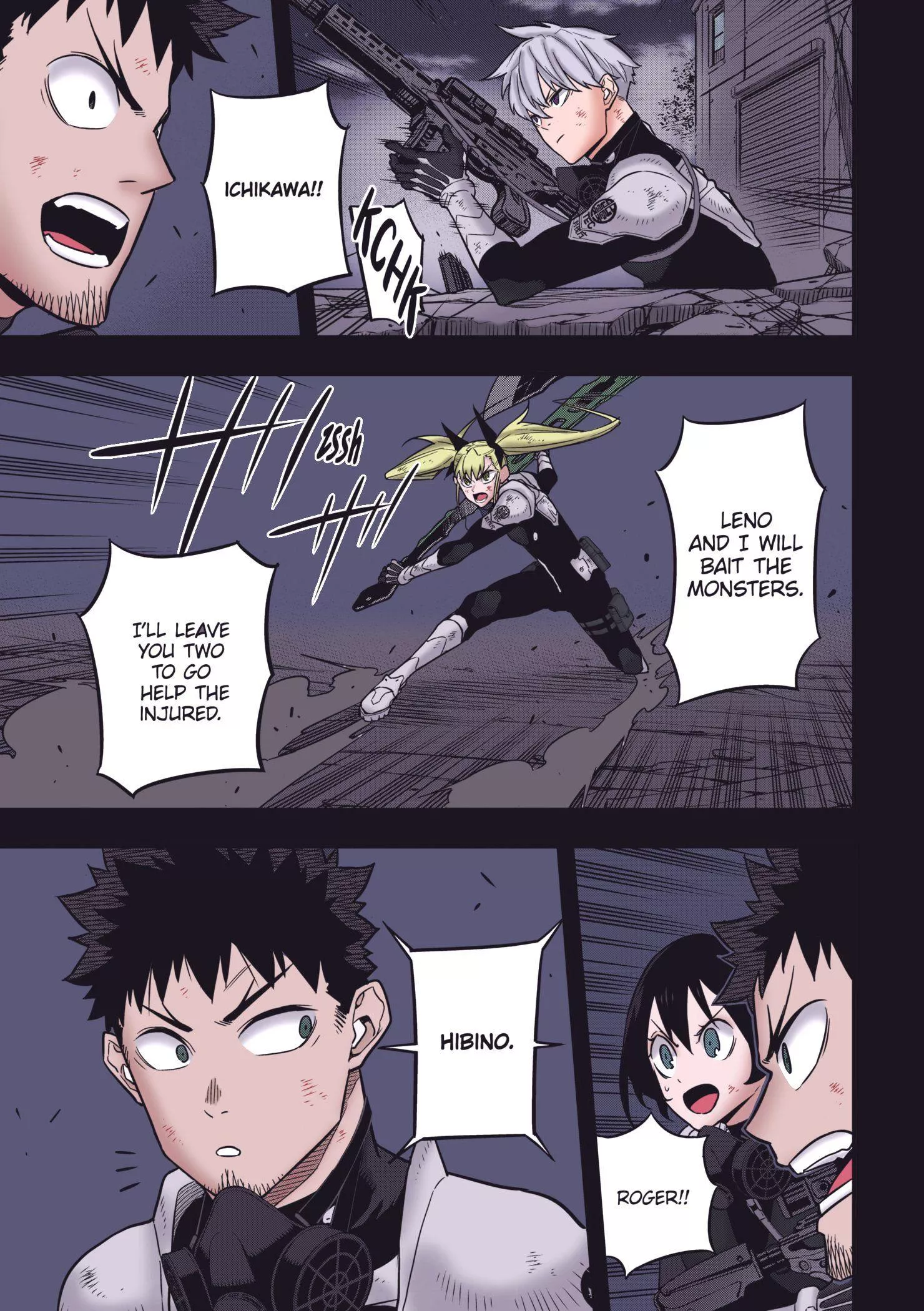 Read Kaiju No. 8 AR Manga Online