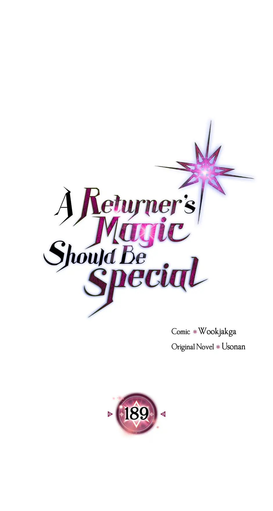 Read A Returner's Magic Should Be Special EN Manga Online