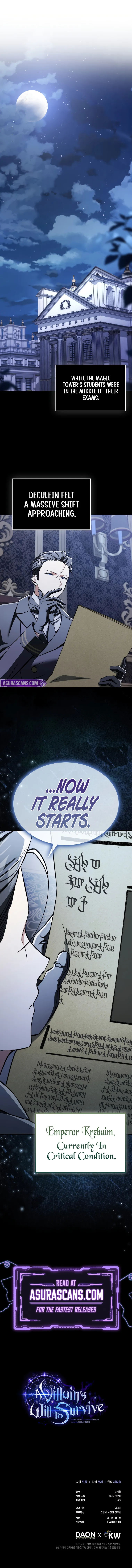 Read A Villain's Will to Survive EN Manga Online