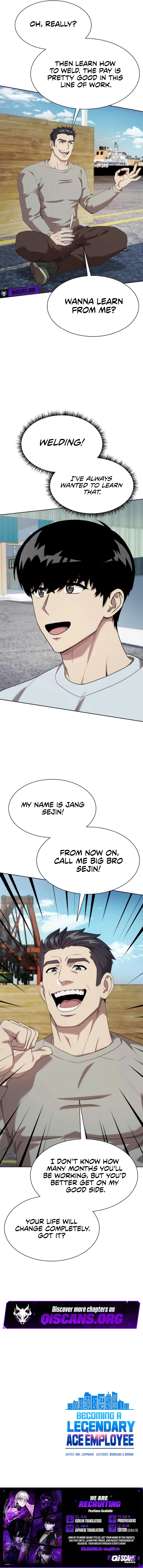 Read Becoming a Legendary Ace Employee EN Manga Online