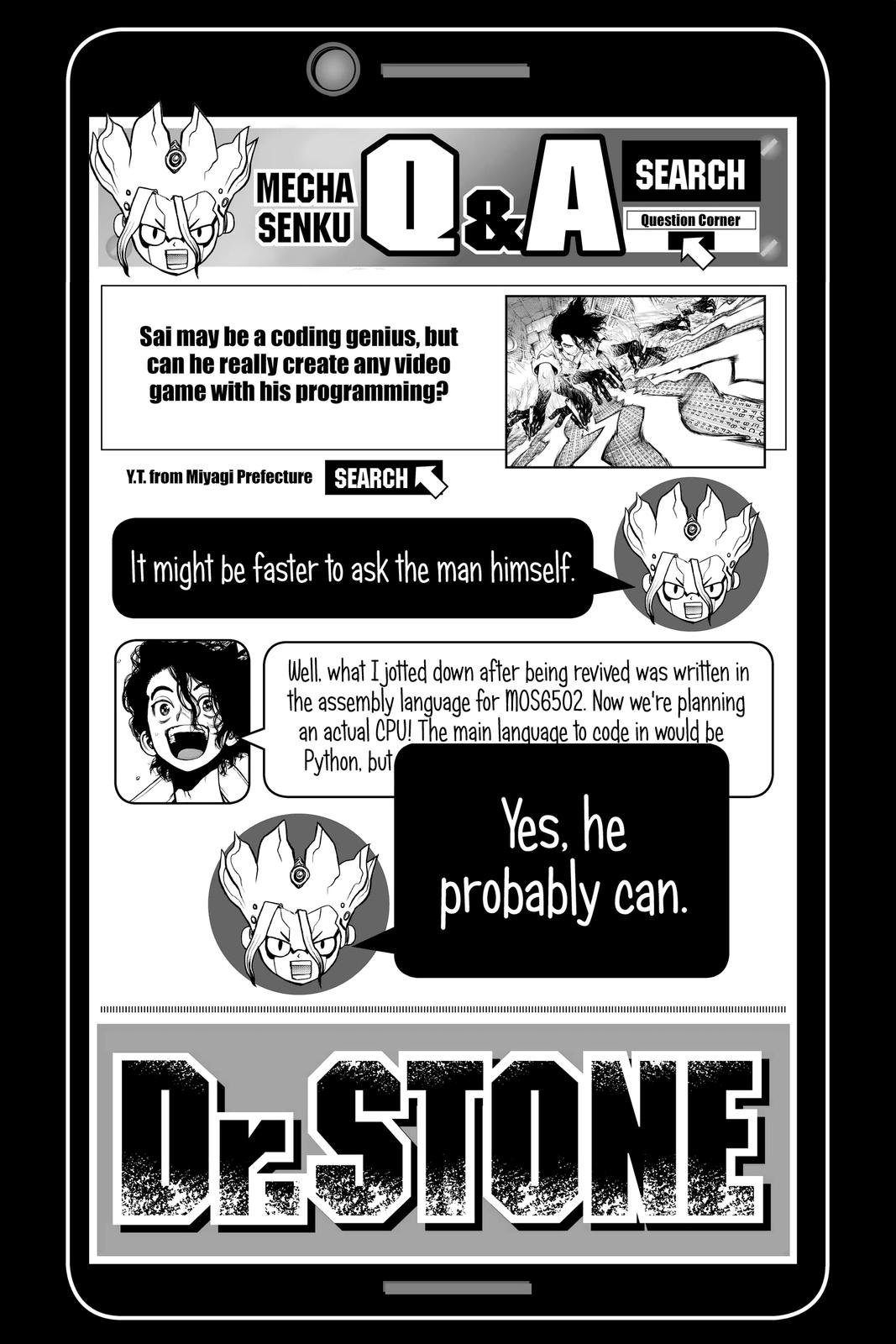 Read Dr. STONE EN Manga Online