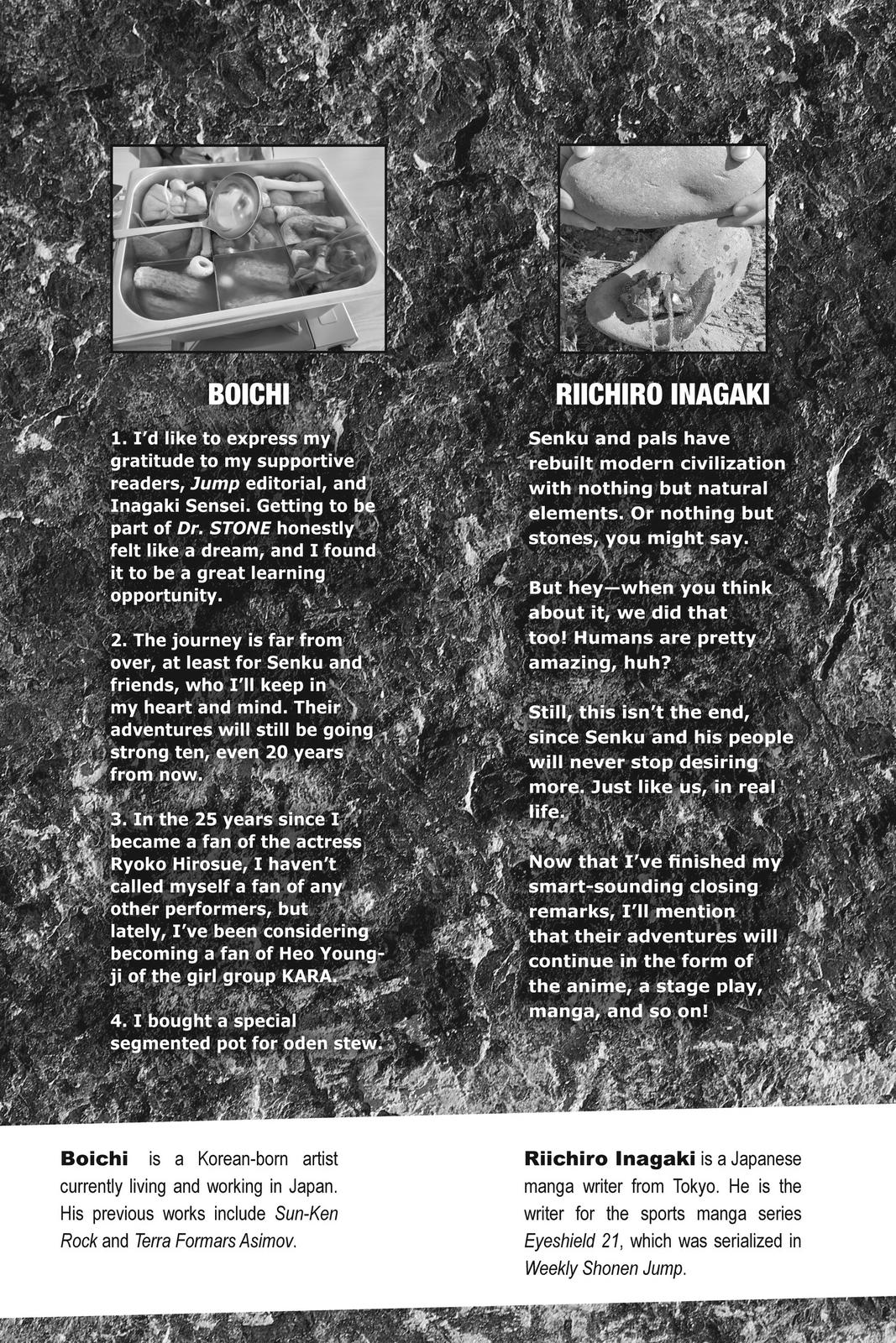 Read Dr. STONE EN Manga Online