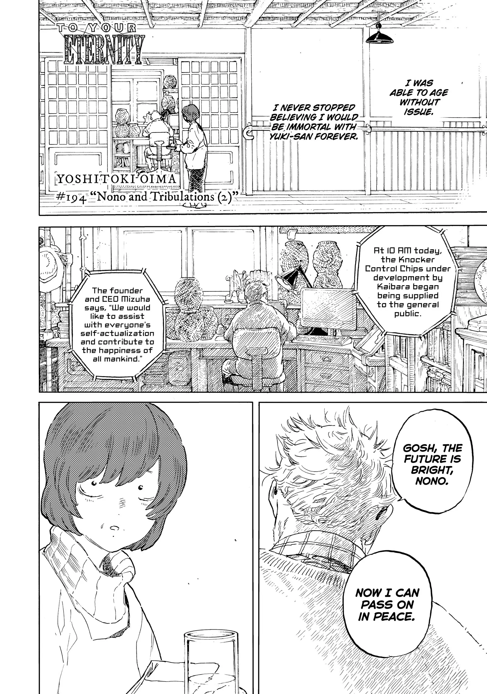 Read Fumetsu no Anata e EN Manga Online