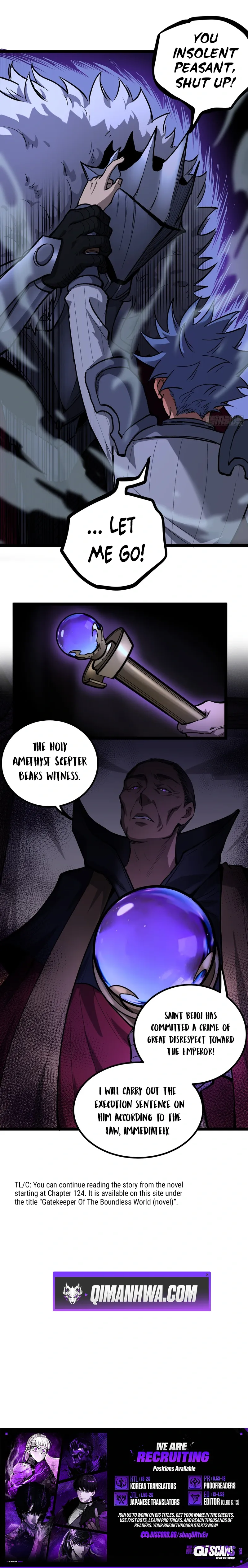 Read Gatekeeper Of The Boundless World EN Manga Online