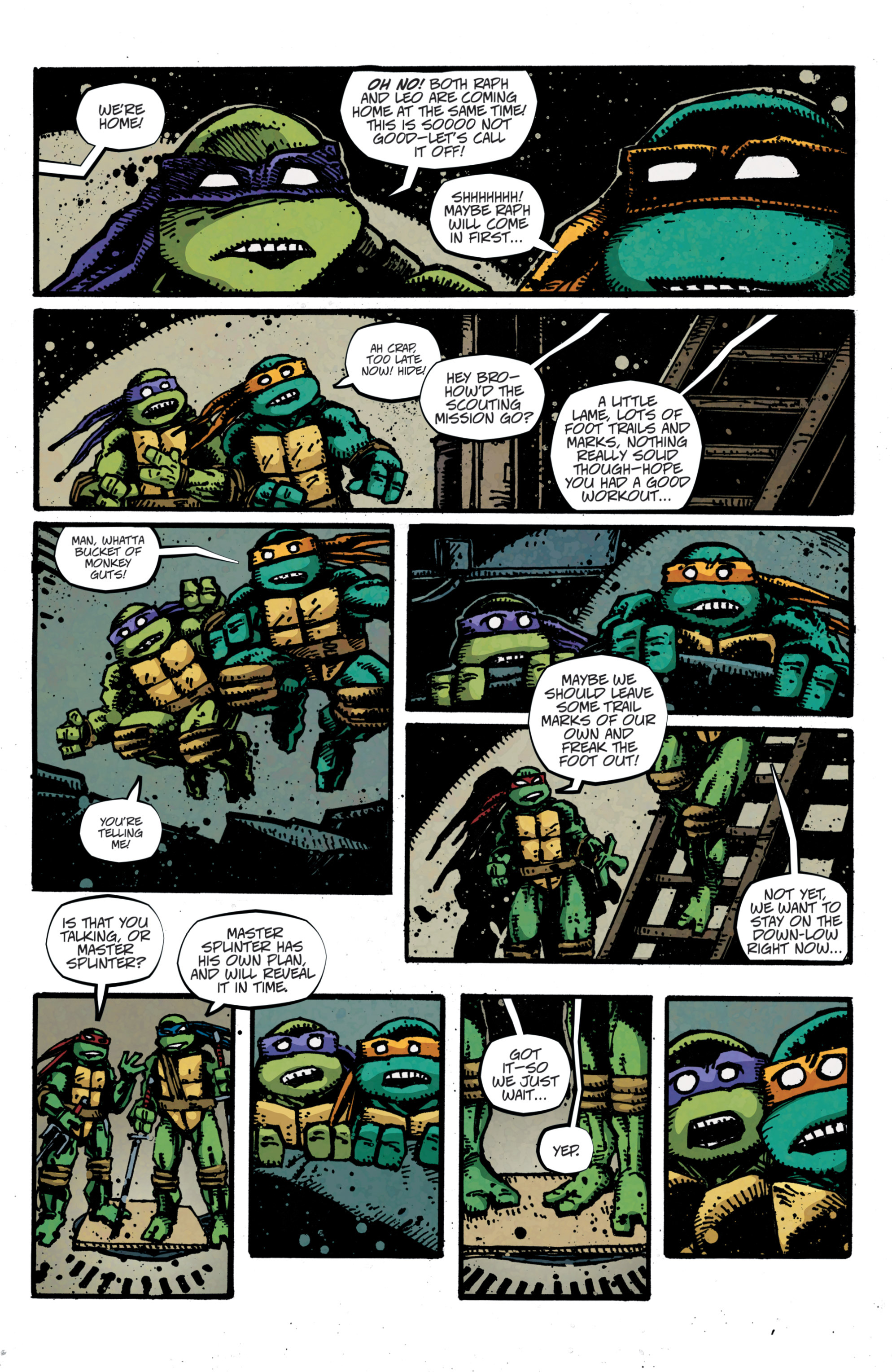 Read Teenage Mutant Ninja Turtles (2011) EN Manga Online