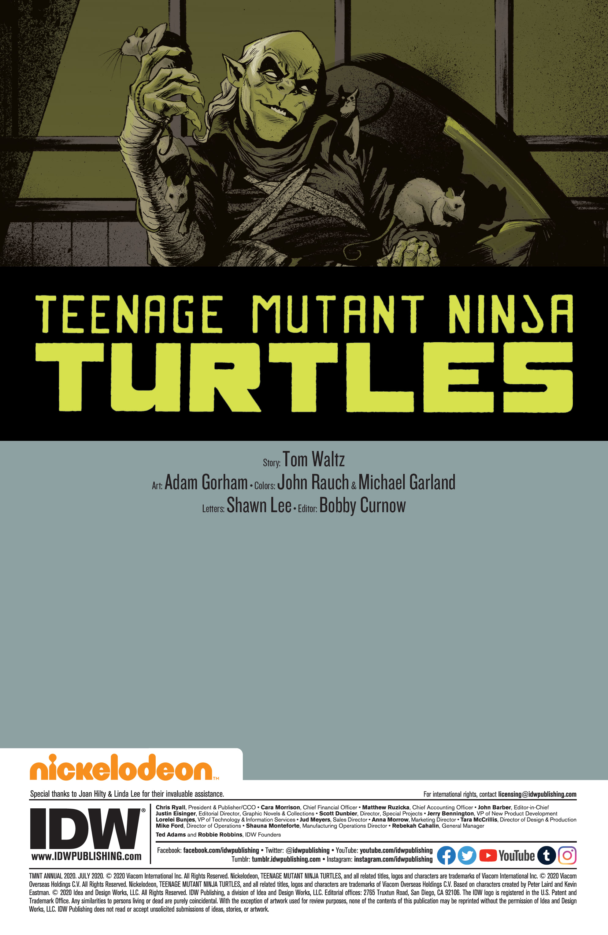 Read Teenage Mutant Ninja Turtles (2011) EN Manga Online