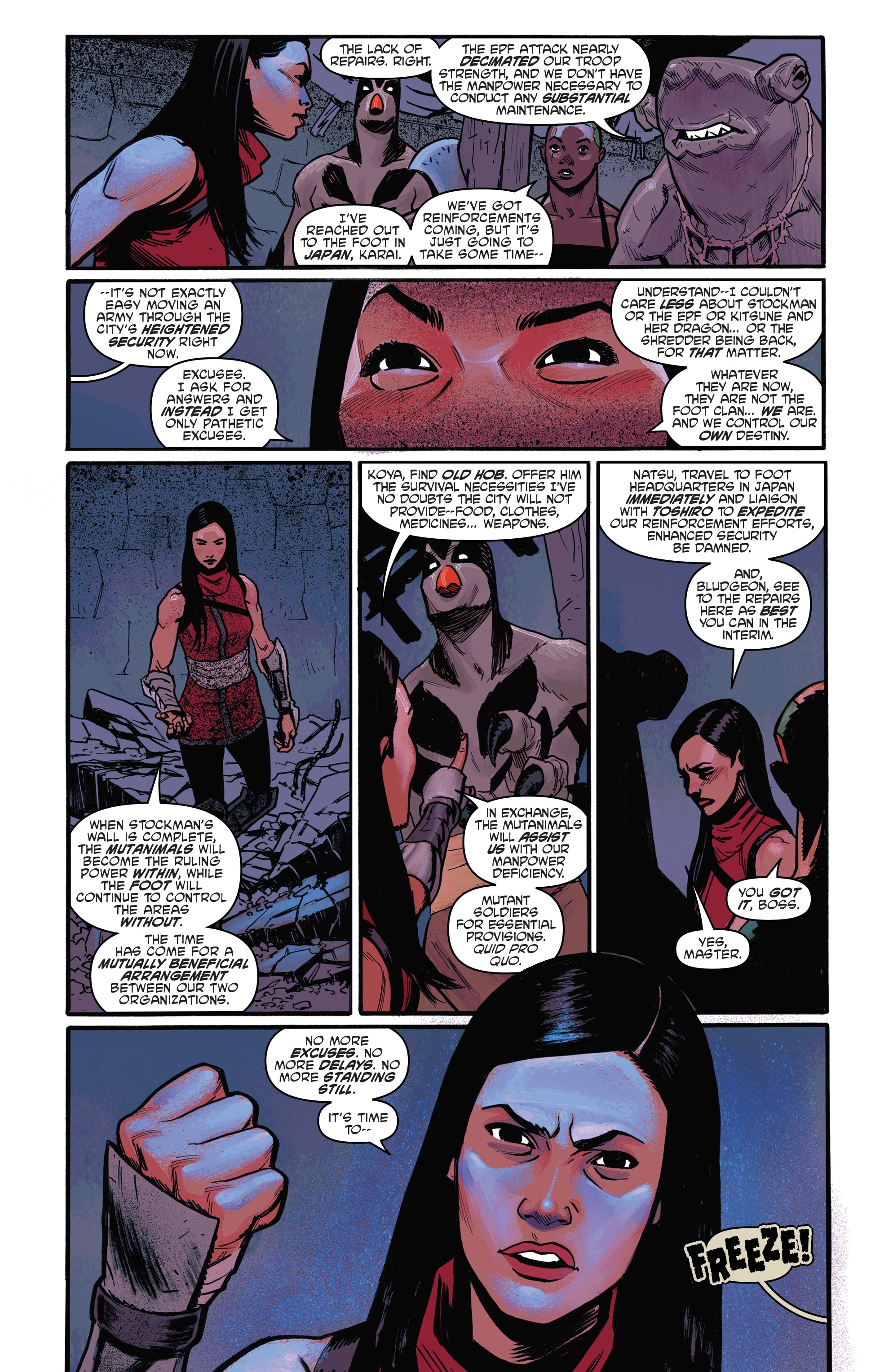 Read Teenage Mutant Ninja Turtles (2011) EN Manga Online