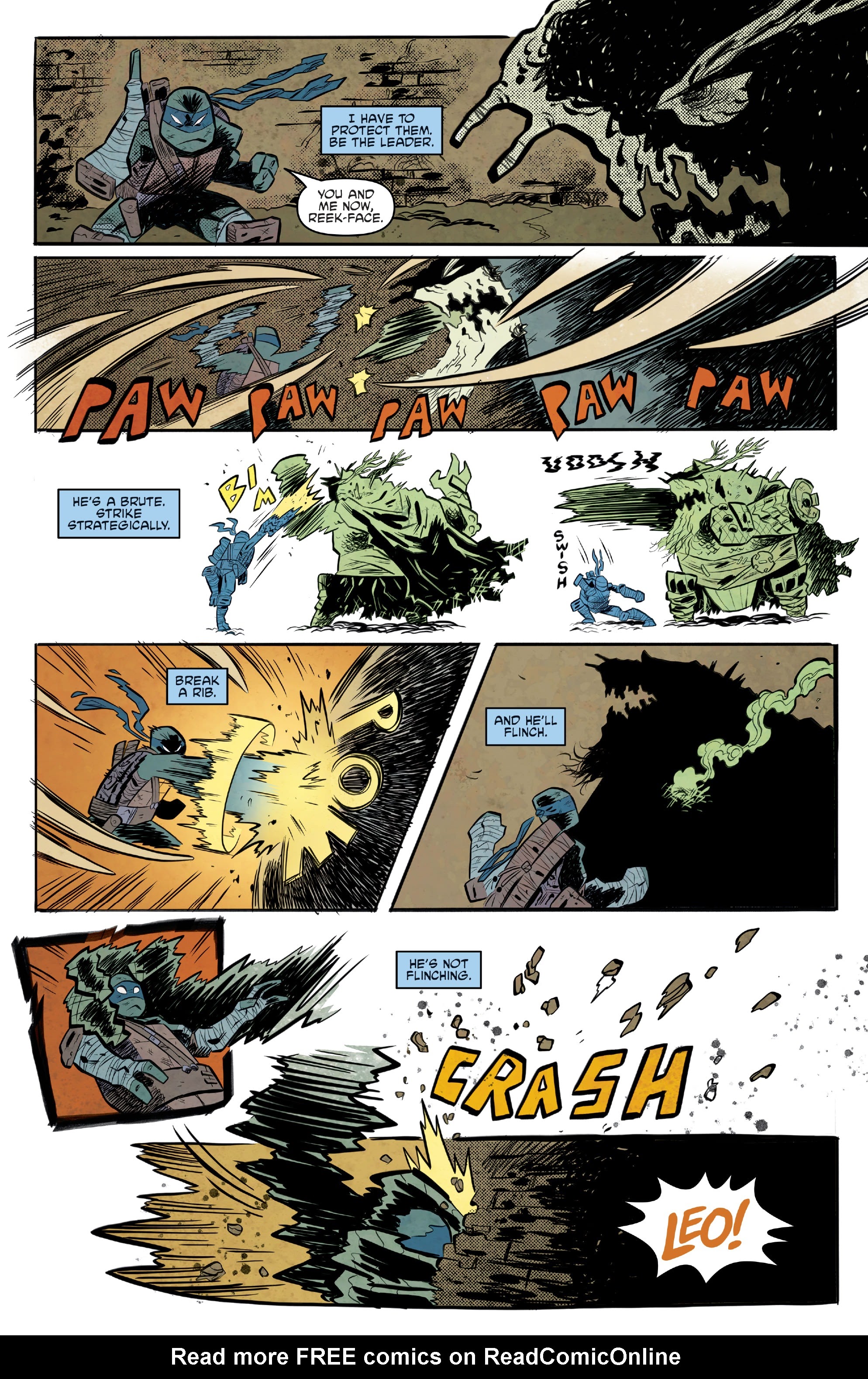 Read Teenage Mutant Ninja Turtles (2011) EN Manga Online