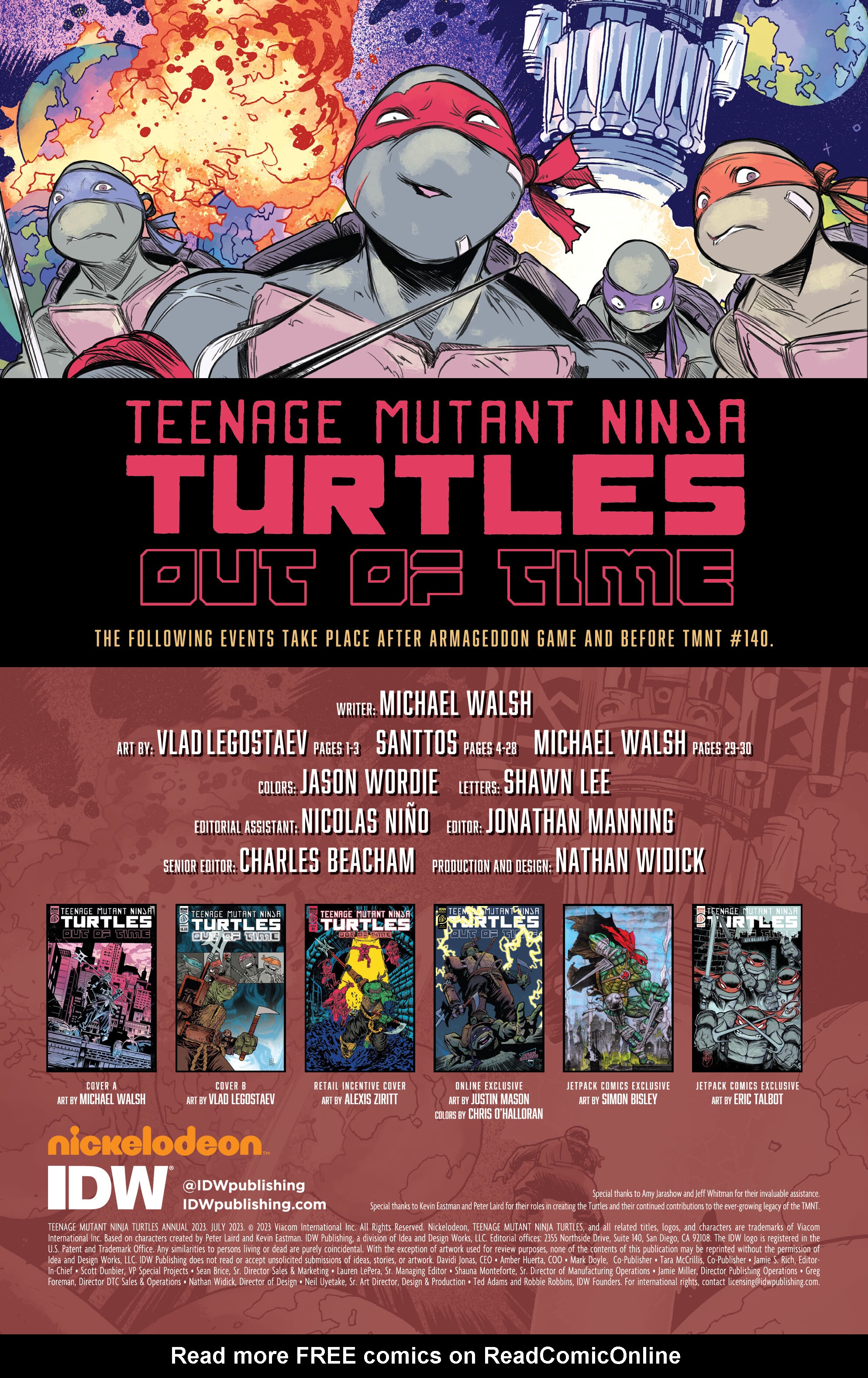 Read Teenage Mutant Ninja Turtles (2011) EN Manga Online