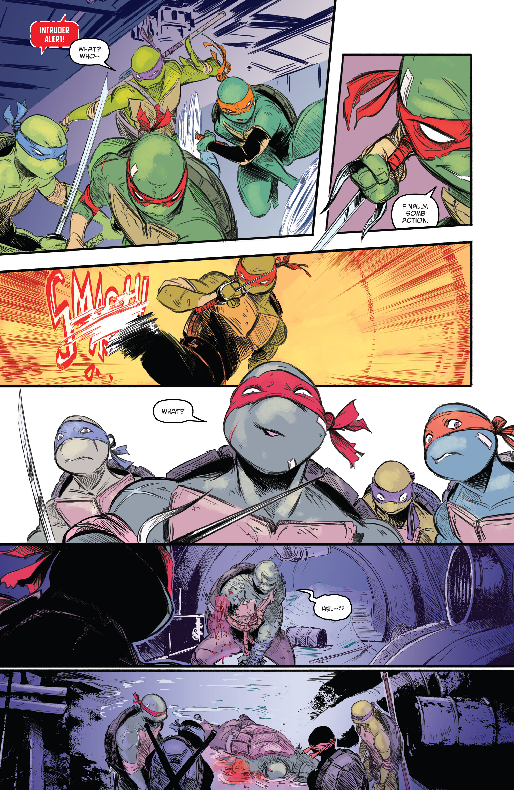 Read Teenage Mutant Ninja Turtles (2011) EN Manga Online