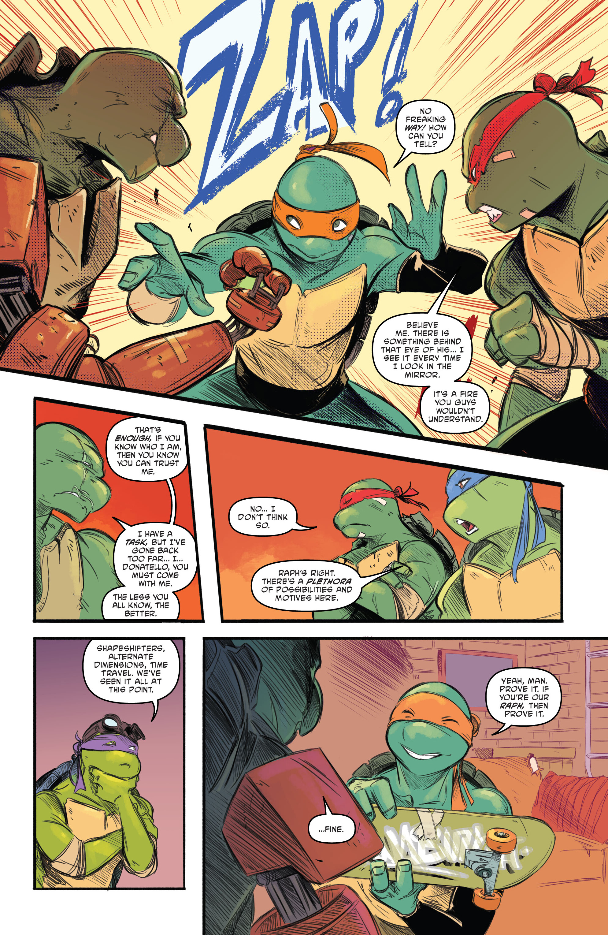 Read Teenage Mutant Ninja Turtles (2011) EN Manga Online