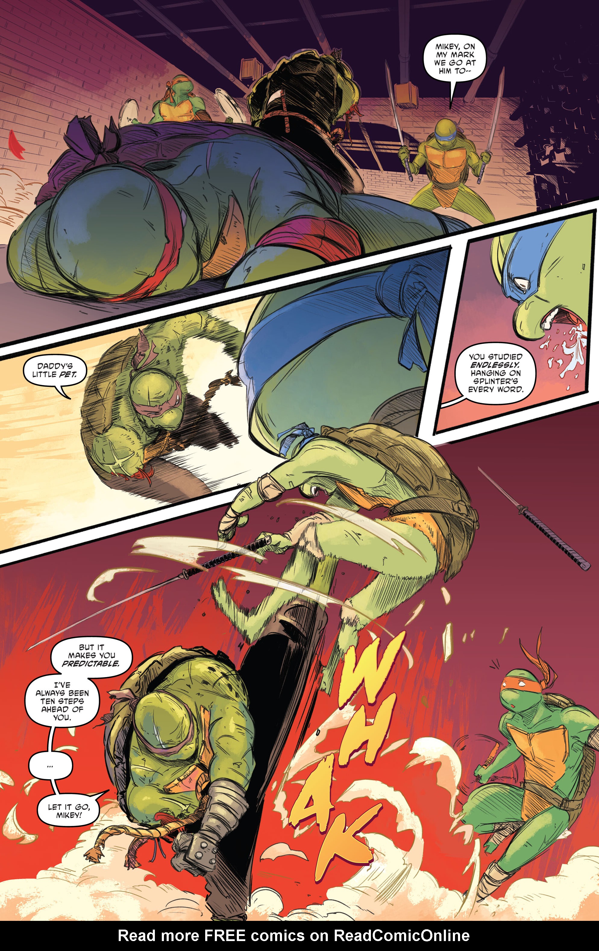 Read Teenage Mutant Ninja Turtles (2011) EN Manga Online