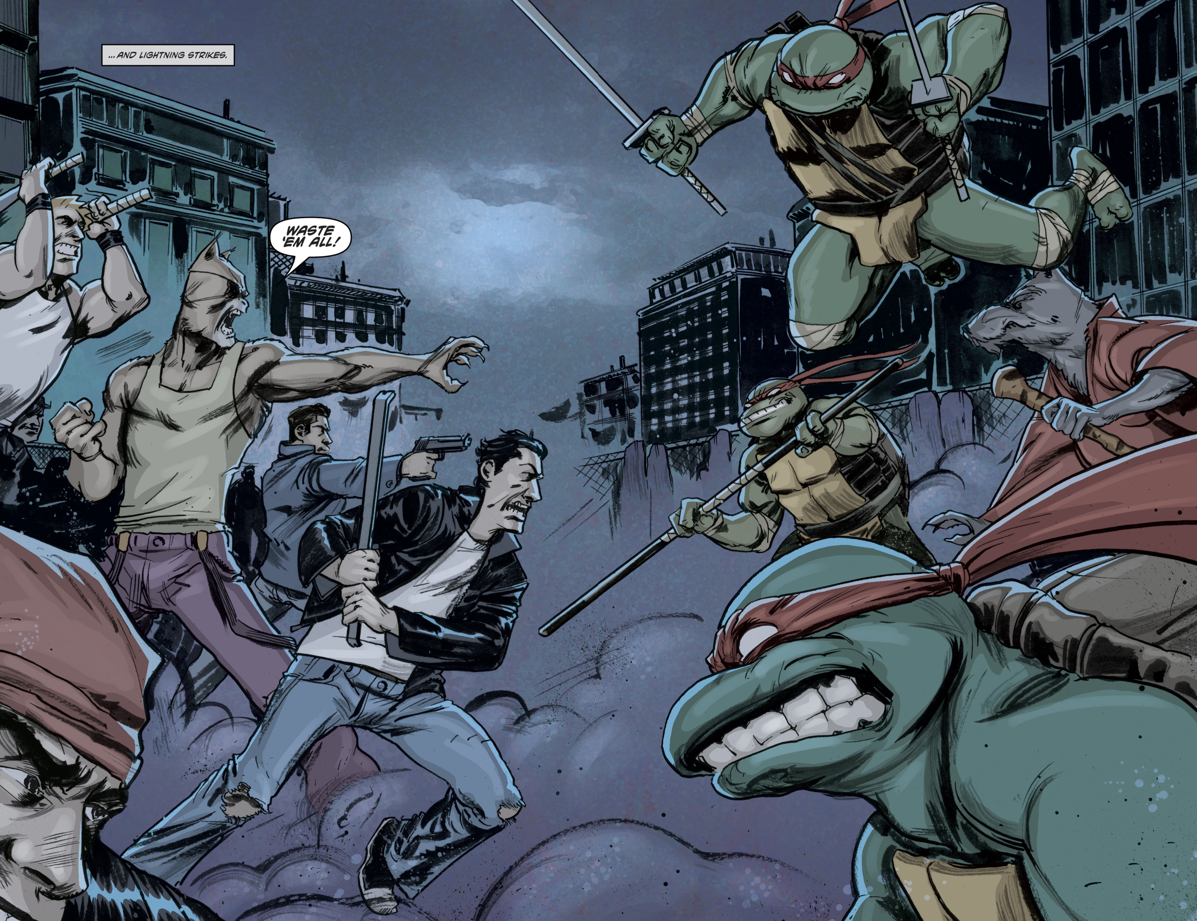 Read Teenage Mutant Ninja Turtles (2011) EN Manga Online