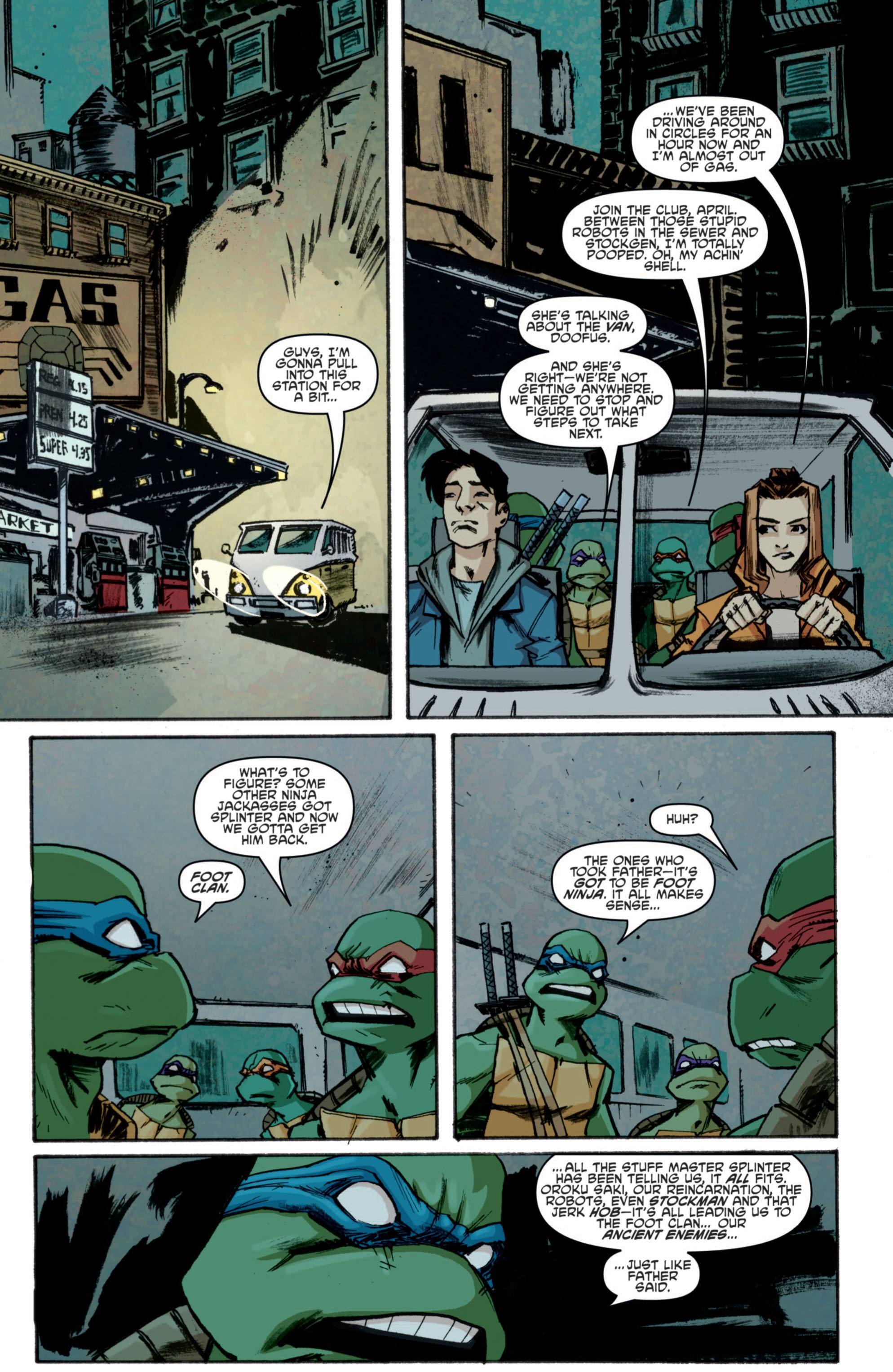 Read Teenage Mutant Ninja Turtles (2011) EN Manga Online