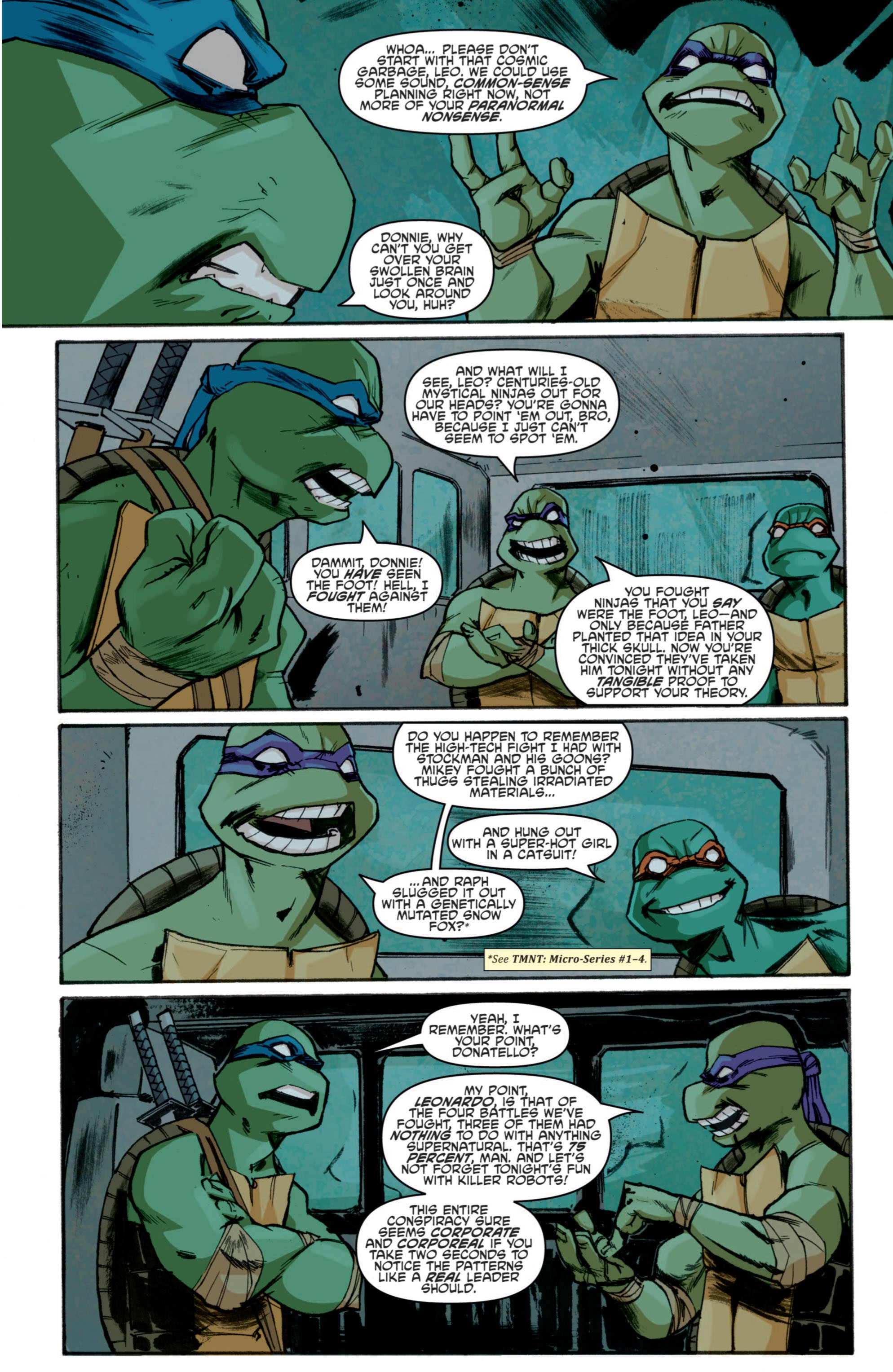 Read Teenage Mutant Ninja Turtles (2011) EN Manga Online
