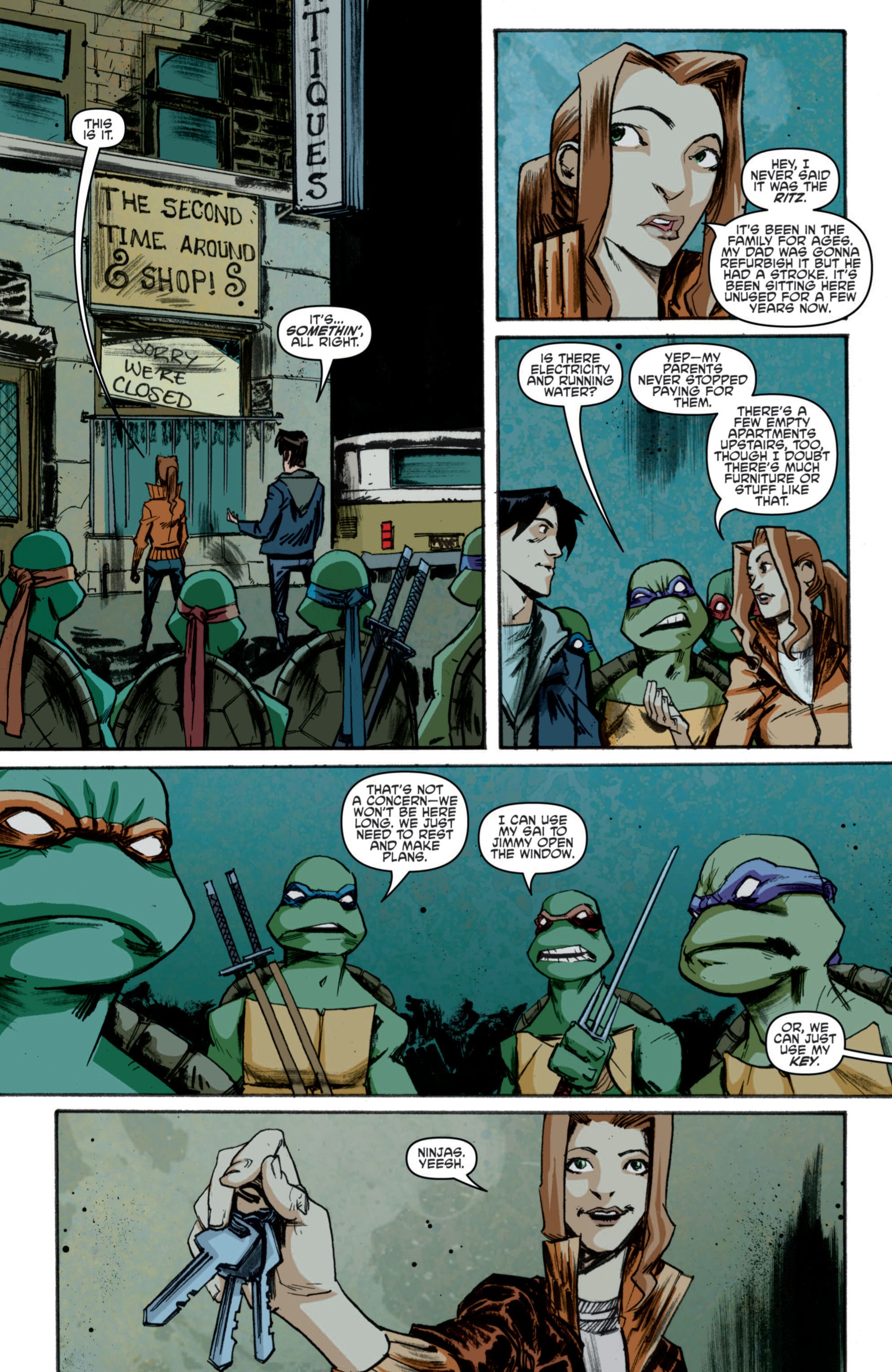 Read Teenage Mutant Ninja Turtles (2011) EN Manga Online