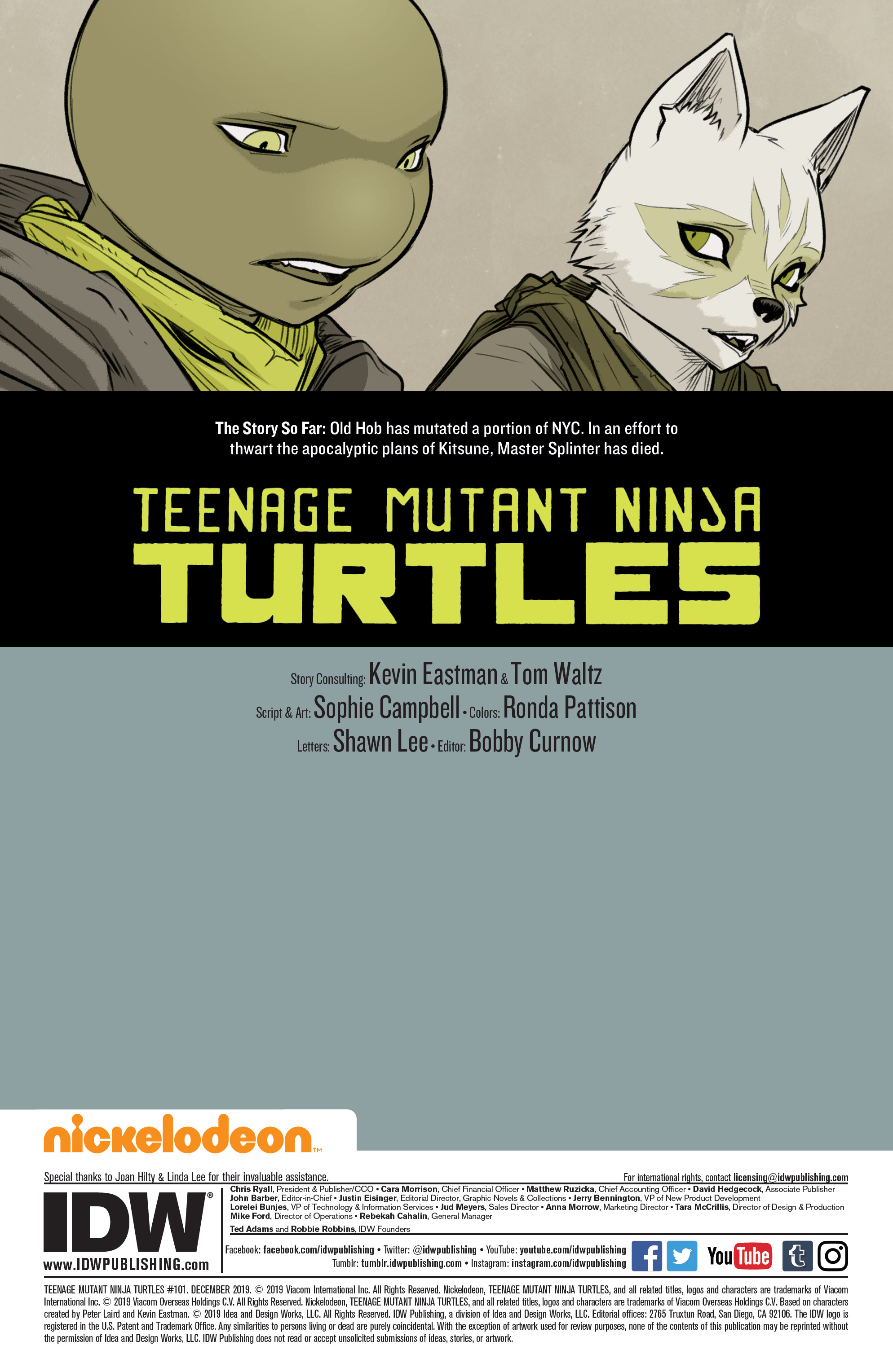 Read Teenage Mutant Ninja Turtles (2011) EN Manga Online