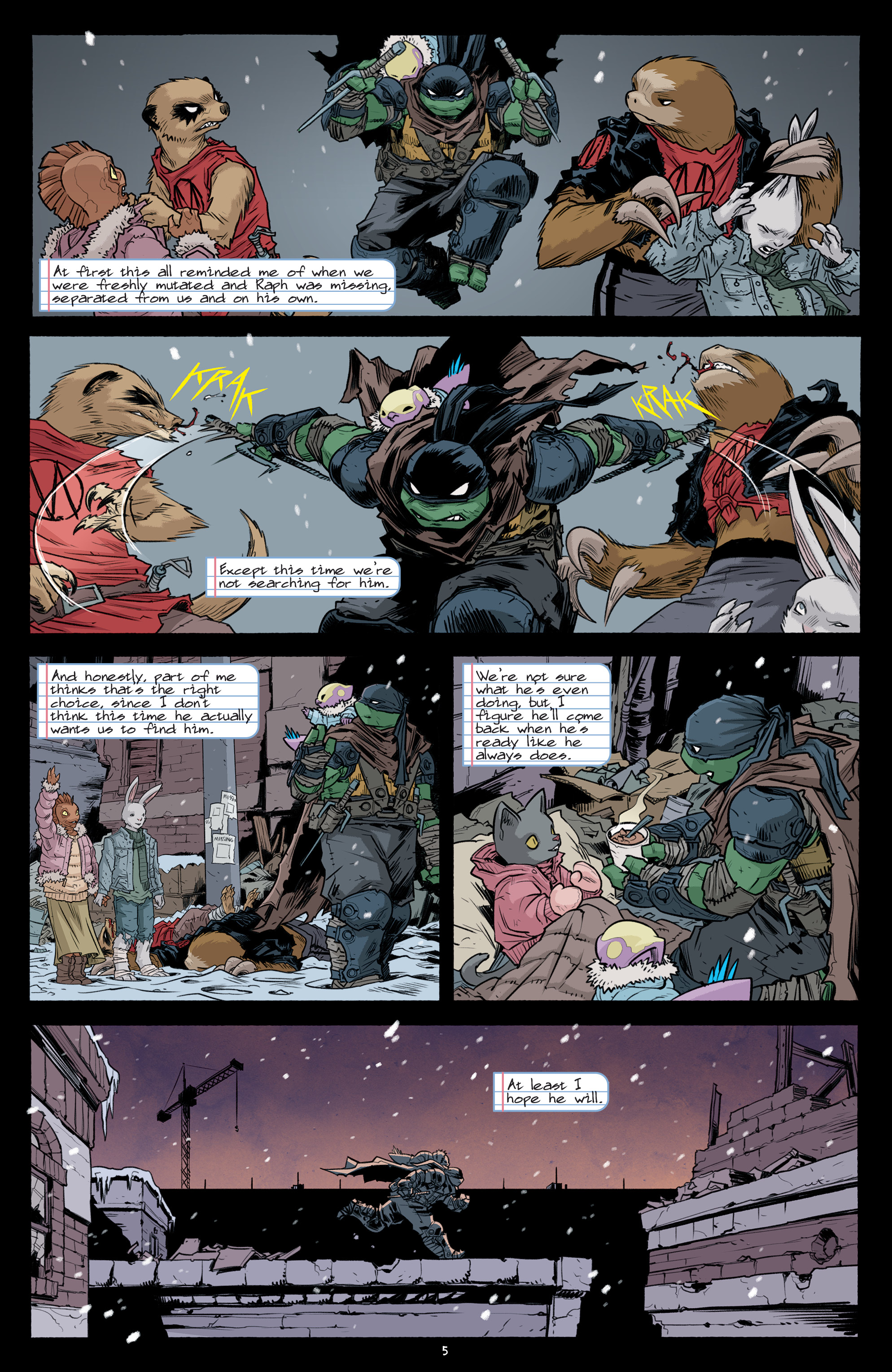 Read Teenage Mutant Ninja Turtles (2011) EN Manga Online