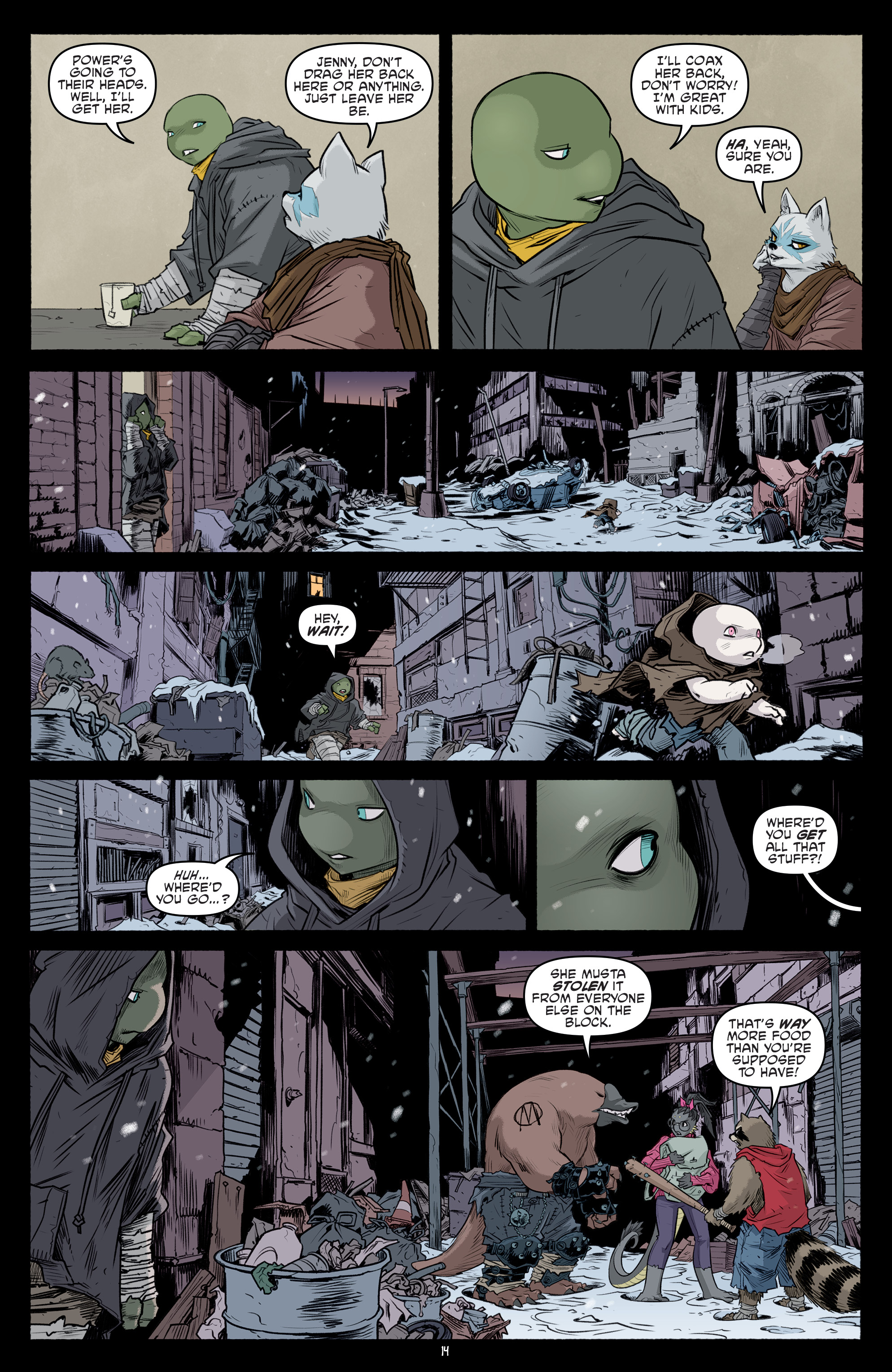 Read Teenage Mutant Ninja Turtles (2011) EN Manga Online