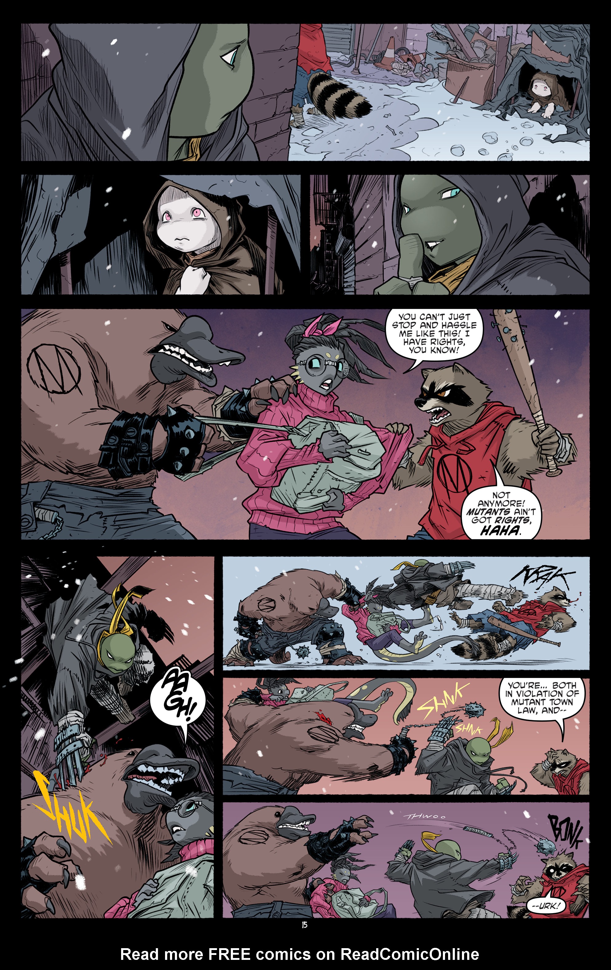 Read Teenage Mutant Ninja Turtles (2011) EN Manga Online