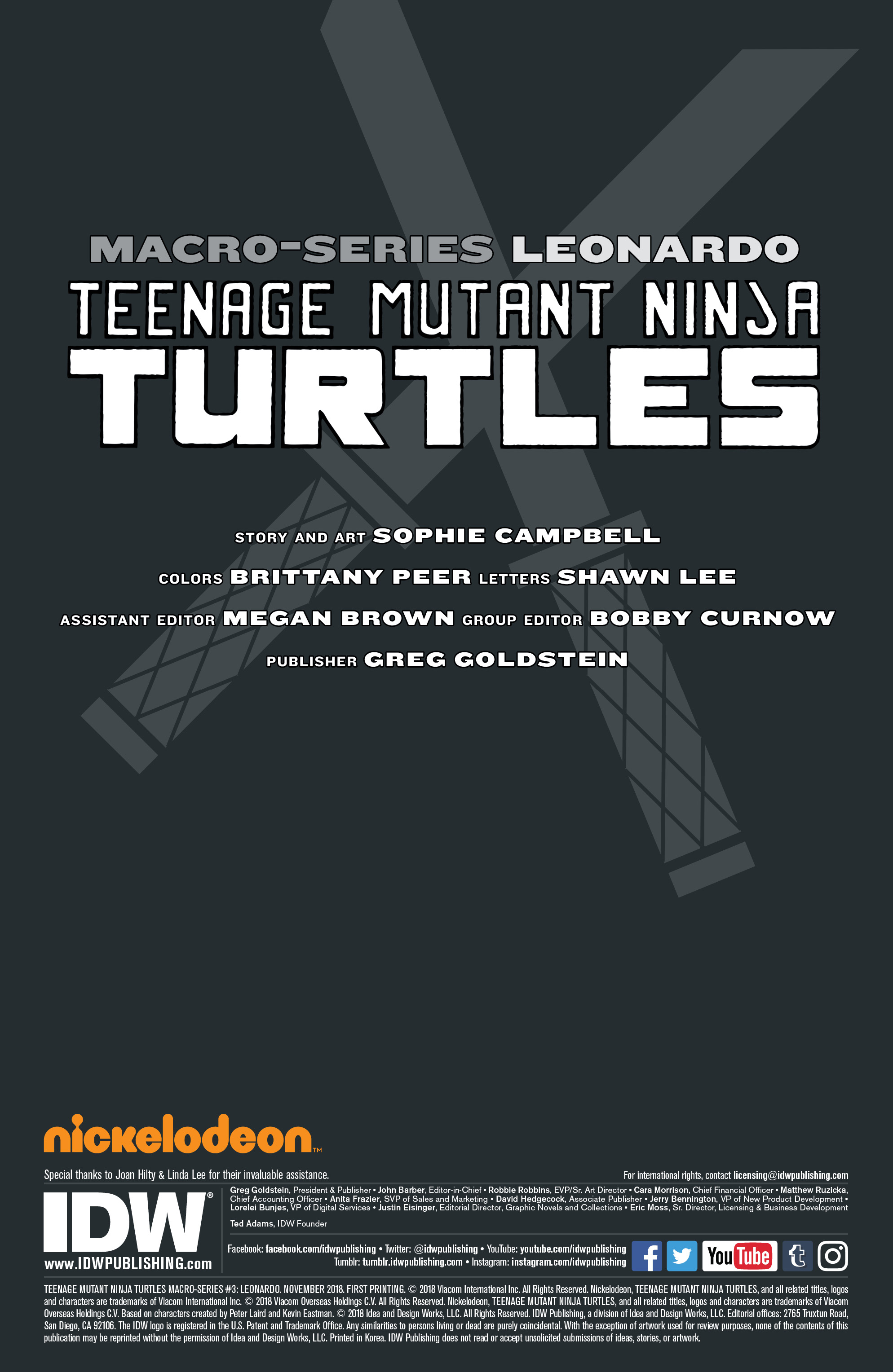 Read Teenage Mutant Ninja Turtles (2011) EN Manga Online