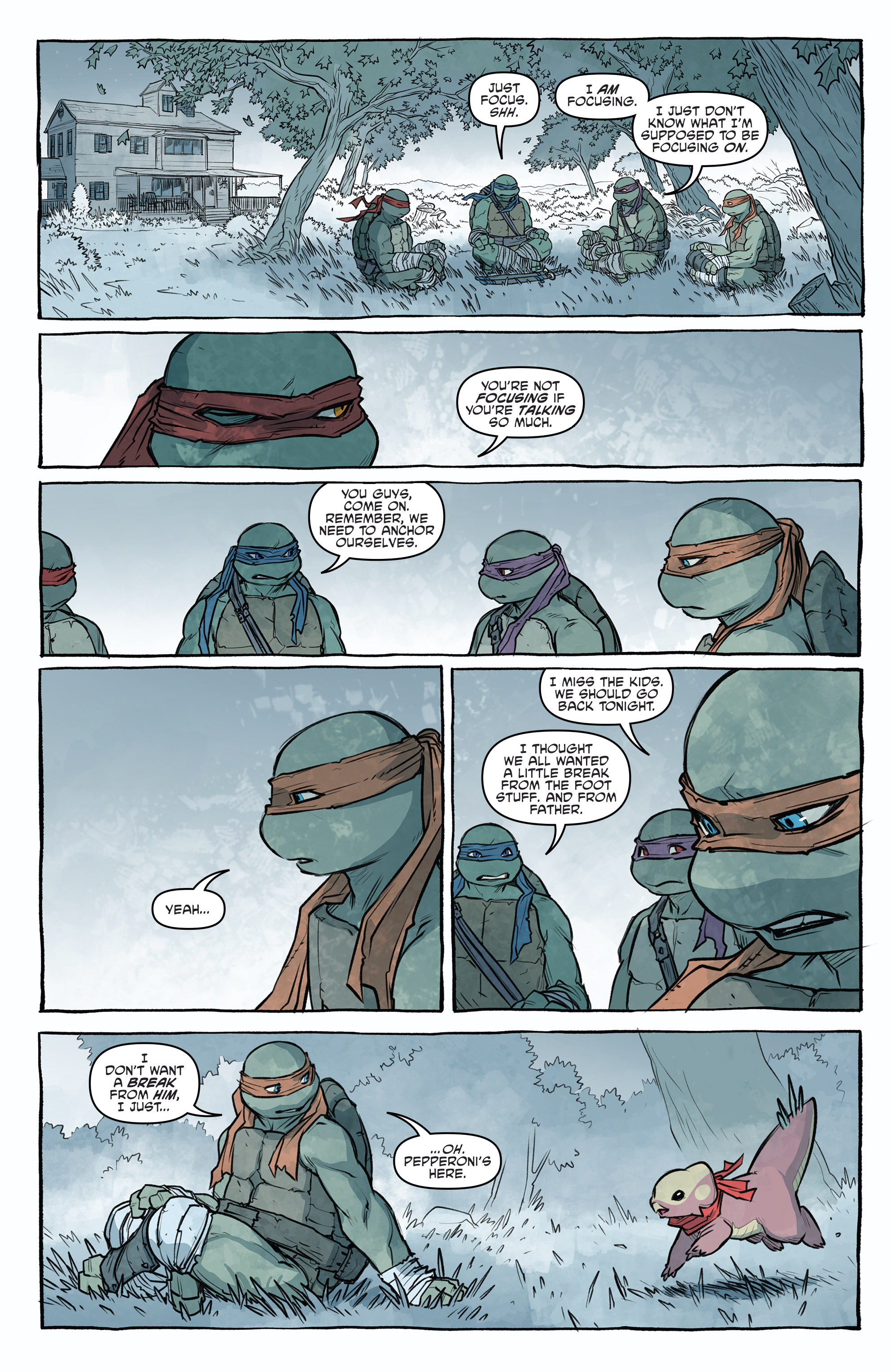 Read Teenage Mutant Ninja Turtles (2011) EN Manga Online
