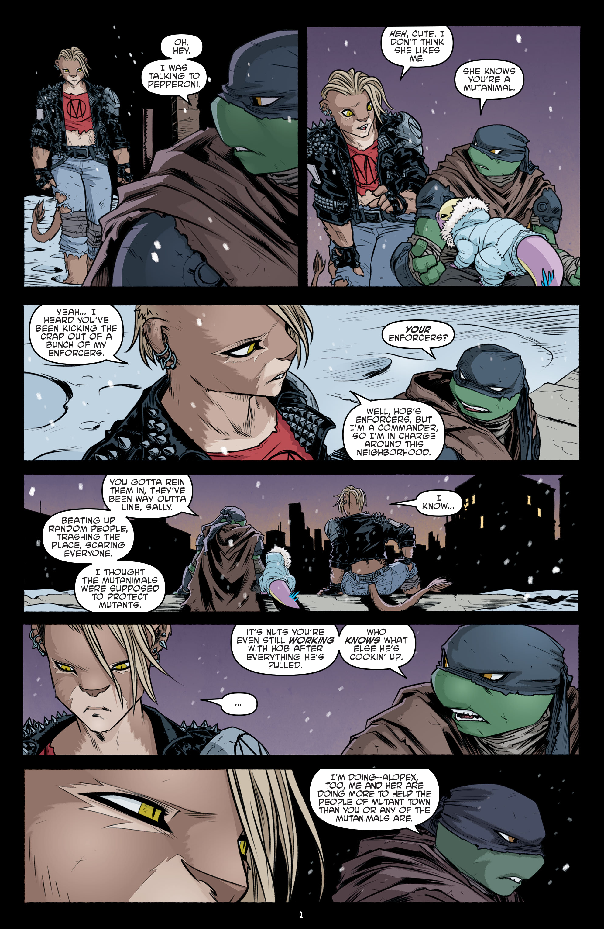 Read Teenage Mutant Ninja Turtles (2011) EN Manga Online