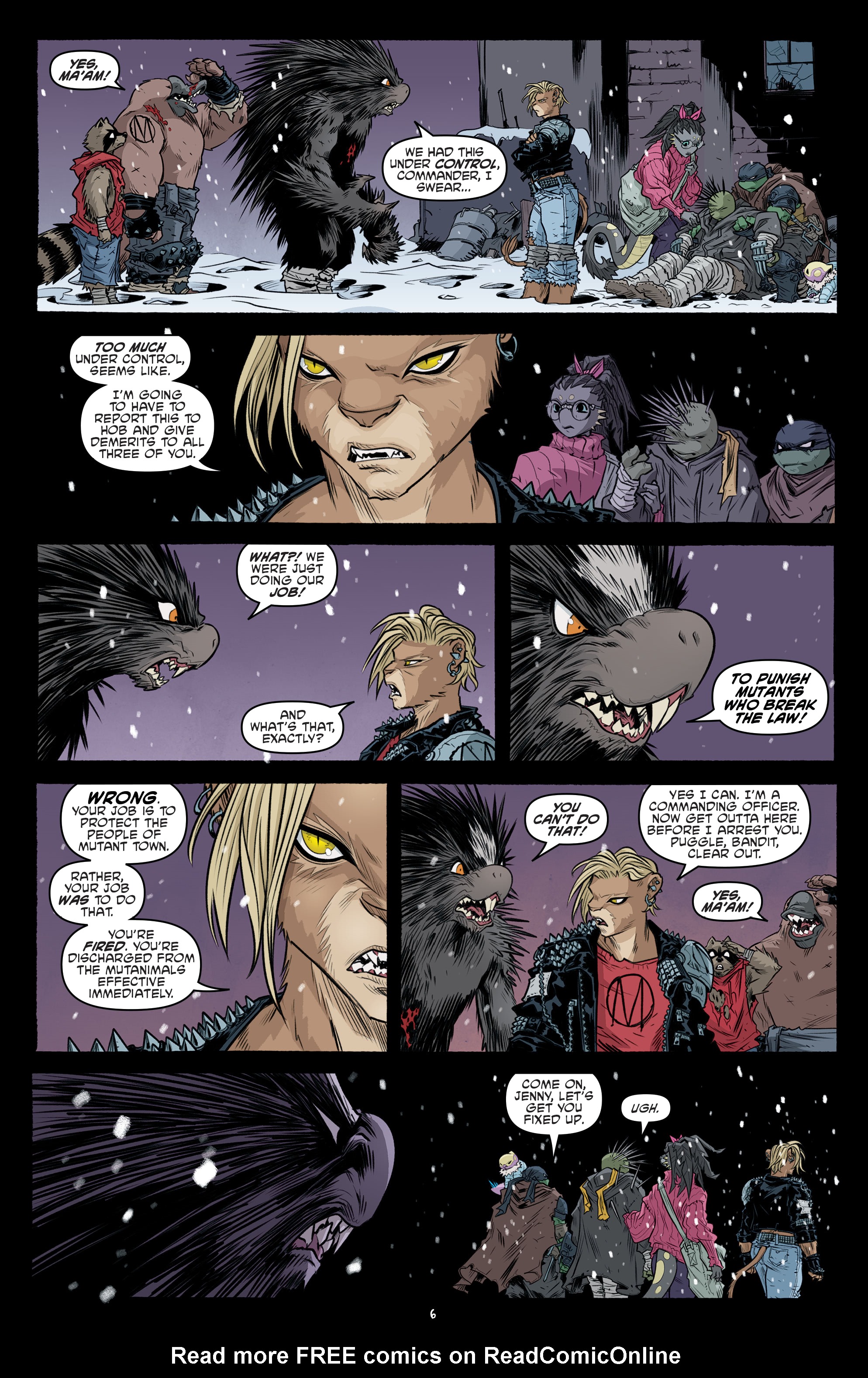 Read Teenage Mutant Ninja Turtles (2011) EN Manga Online
