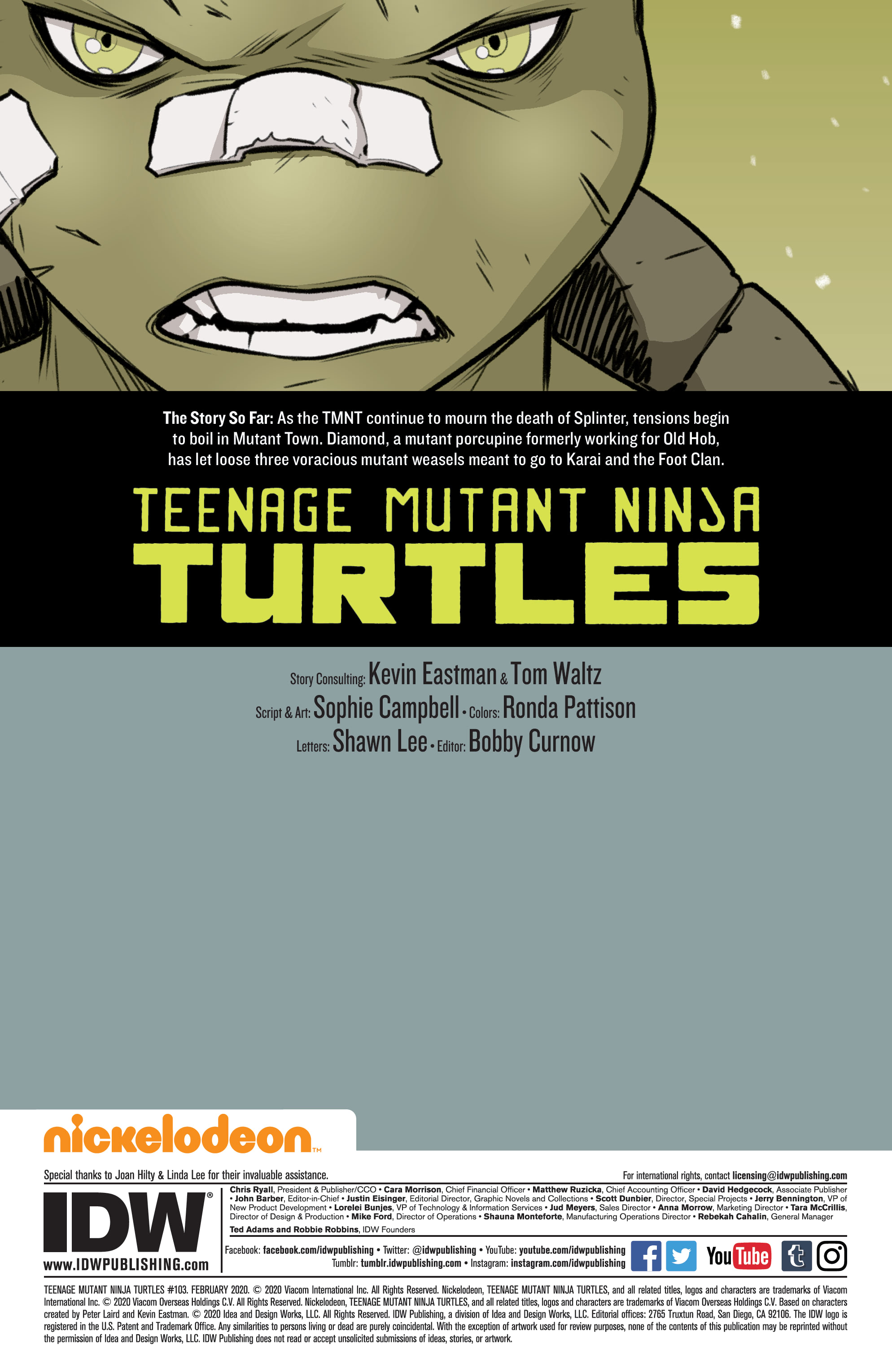 Read Teenage Mutant Ninja Turtles (2011) EN Manga Online