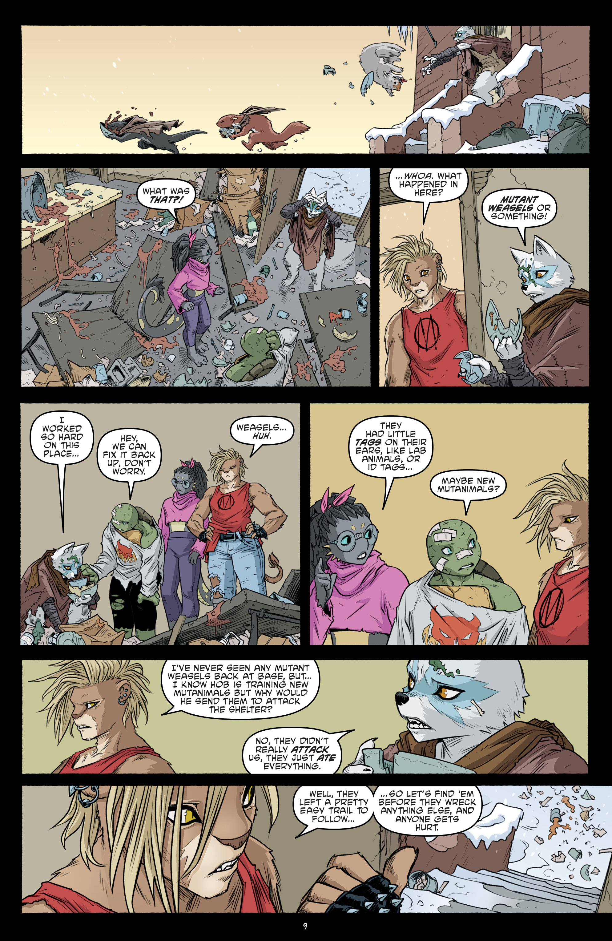Read Teenage Mutant Ninja Turtles (2011) EN Manga Online