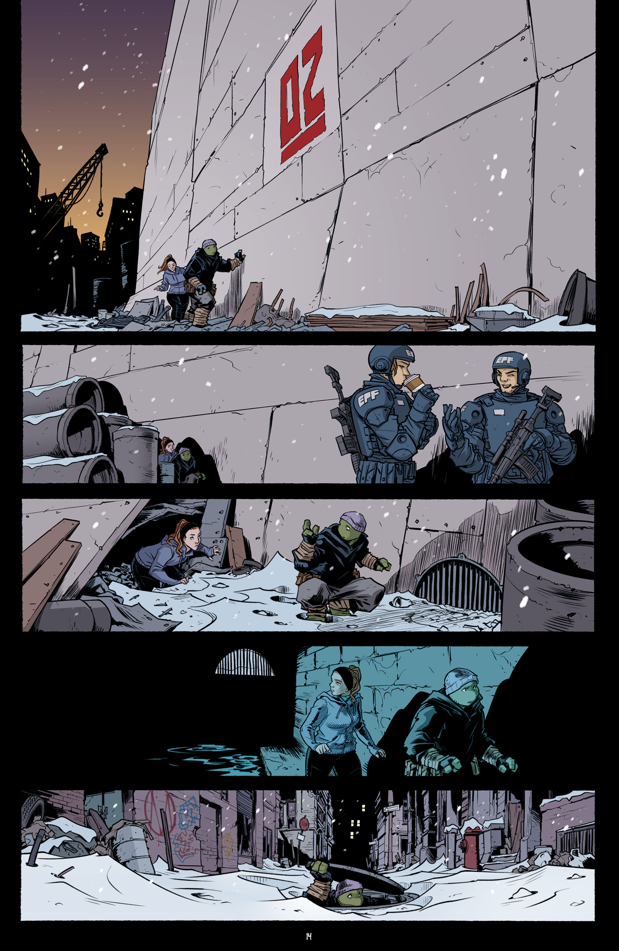 Read Teenage Mutant Ninja Turtles (2011) EN Manga Online