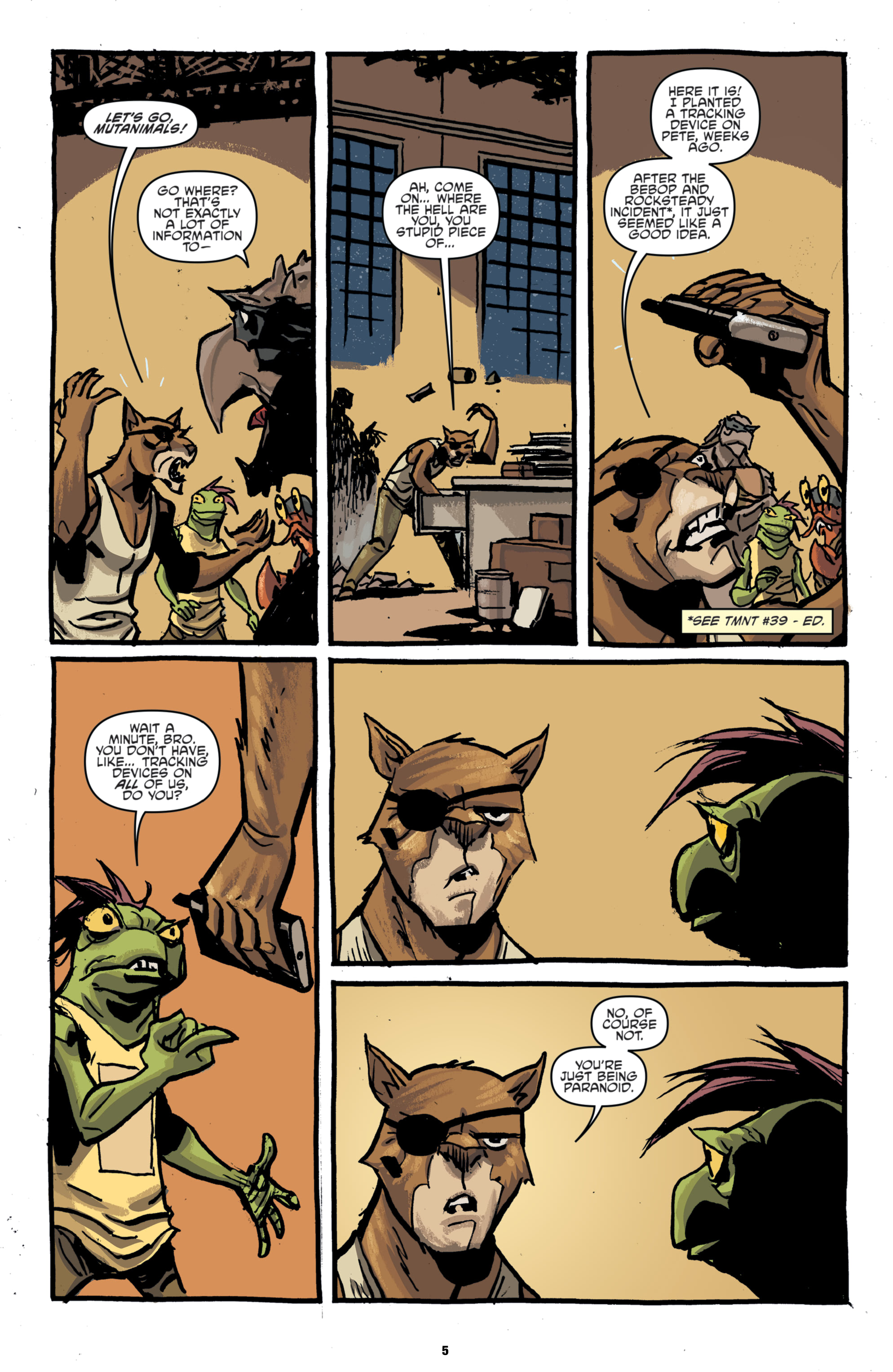 Read Teenage Mutant Ninja Turtles (2011) EN Manga Online