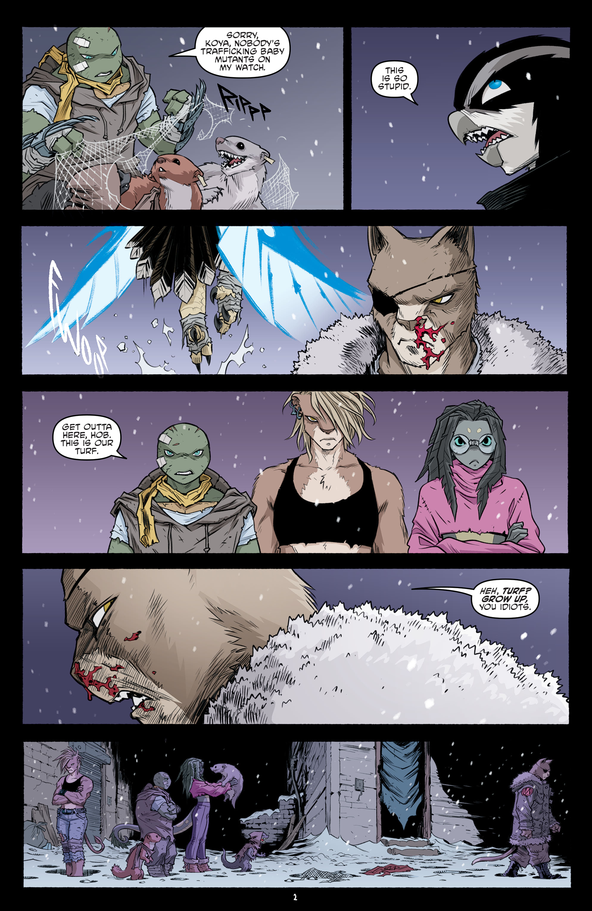 Read Teenage Mutant Ninja Turtles (2011) EN Manga Online