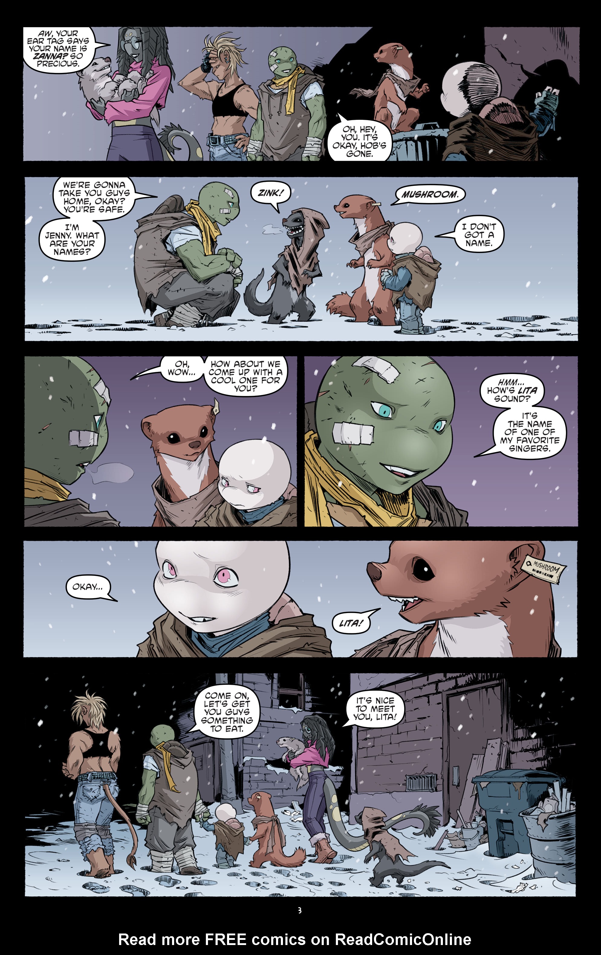 Read Teenage Mutant Ninja Turtles (2011) EN Manga Online