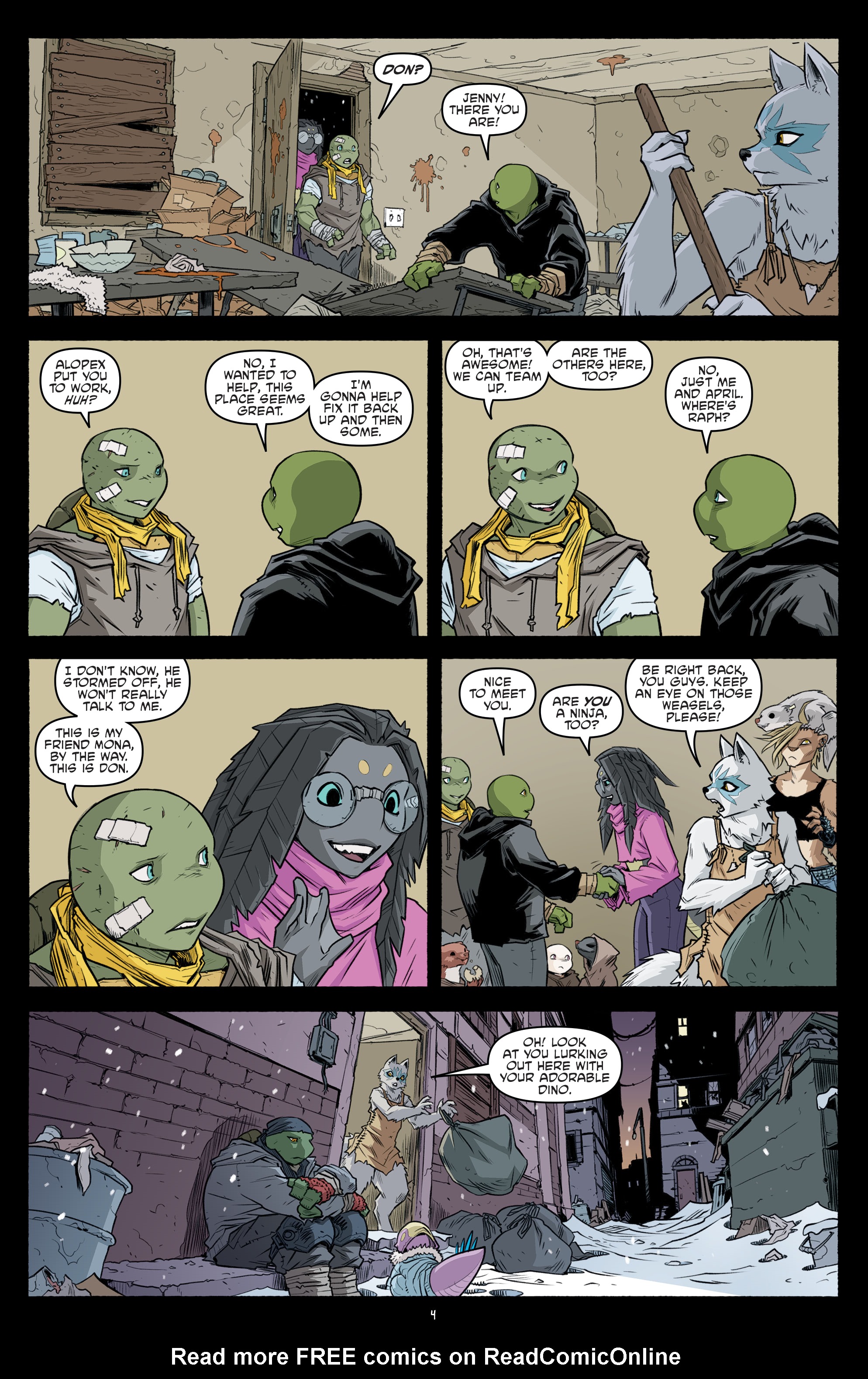 Read Teenage Mutant Ninja Turtles (2011) EN Manga Online