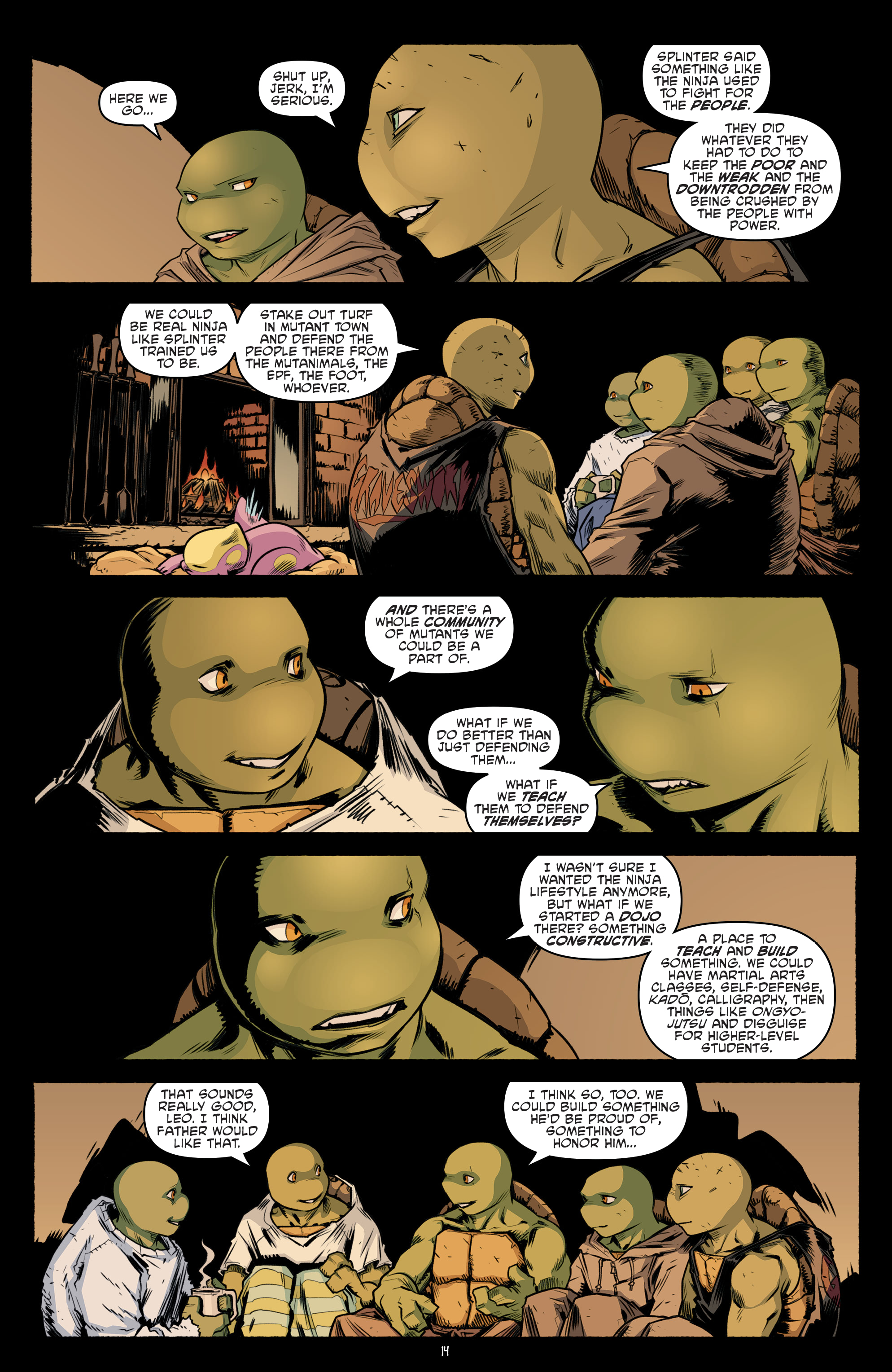 Read Teenage Mutant Ninja Turtles (2011) EN Manga Online