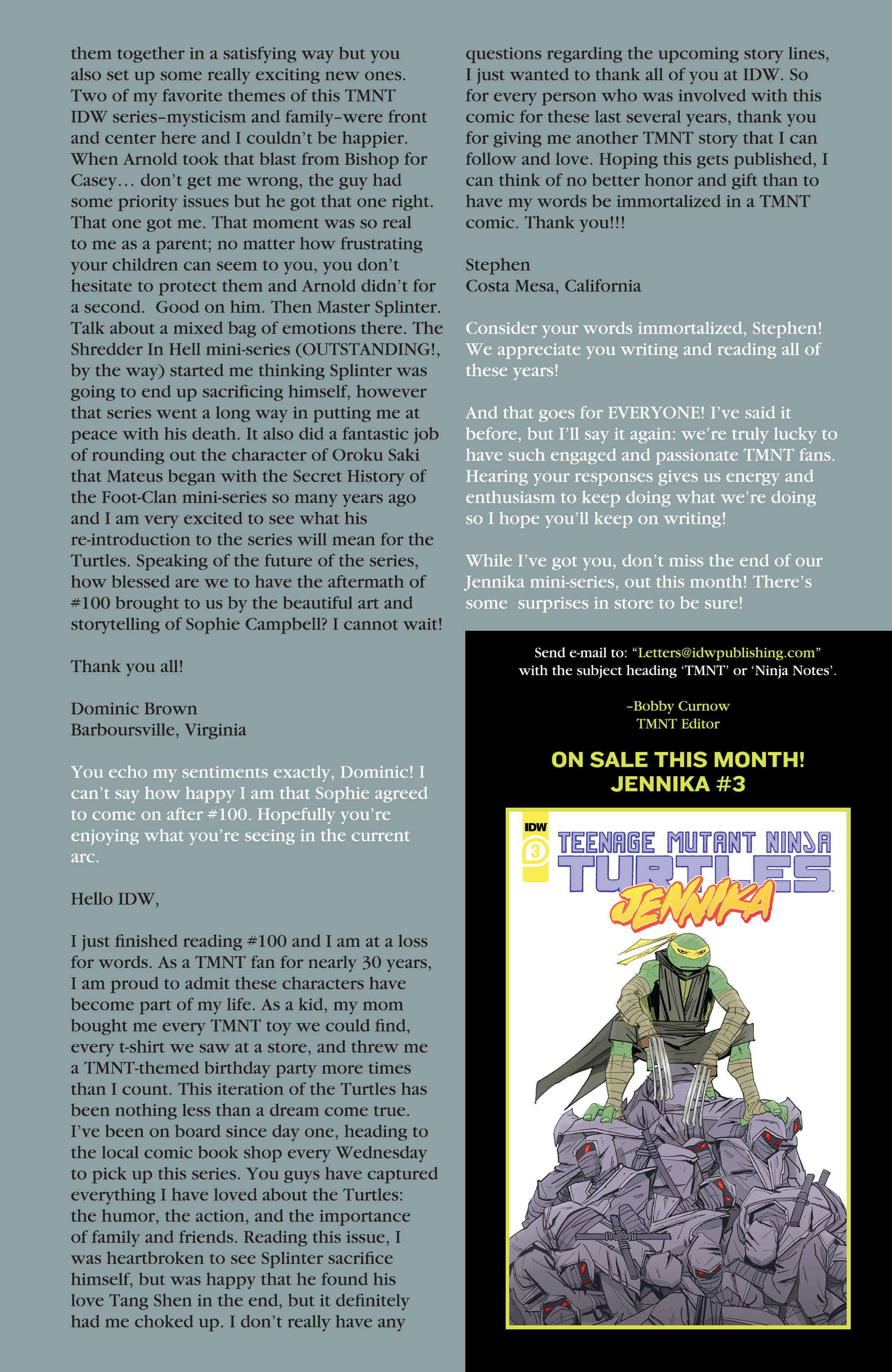 Read Teenage Mutant Ninja Turtles (2011) EN Manga Online