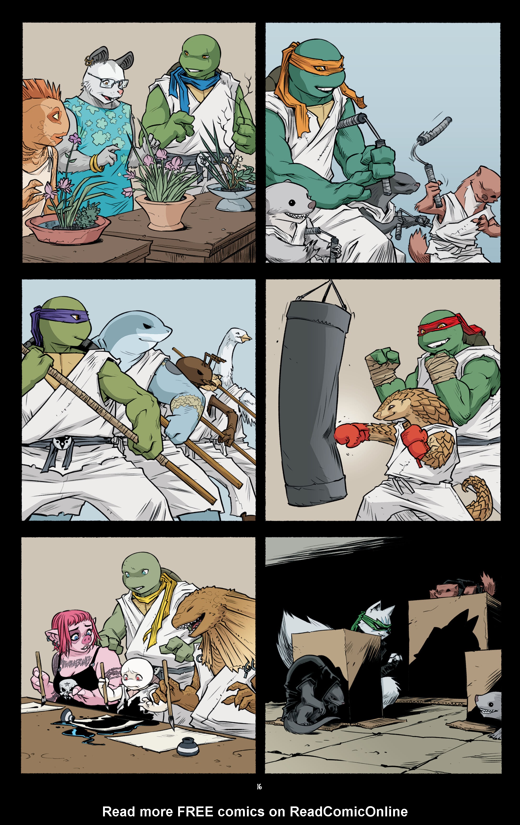 Read Teenage Mutant Ninja Turtles (2011) EN Manga Online