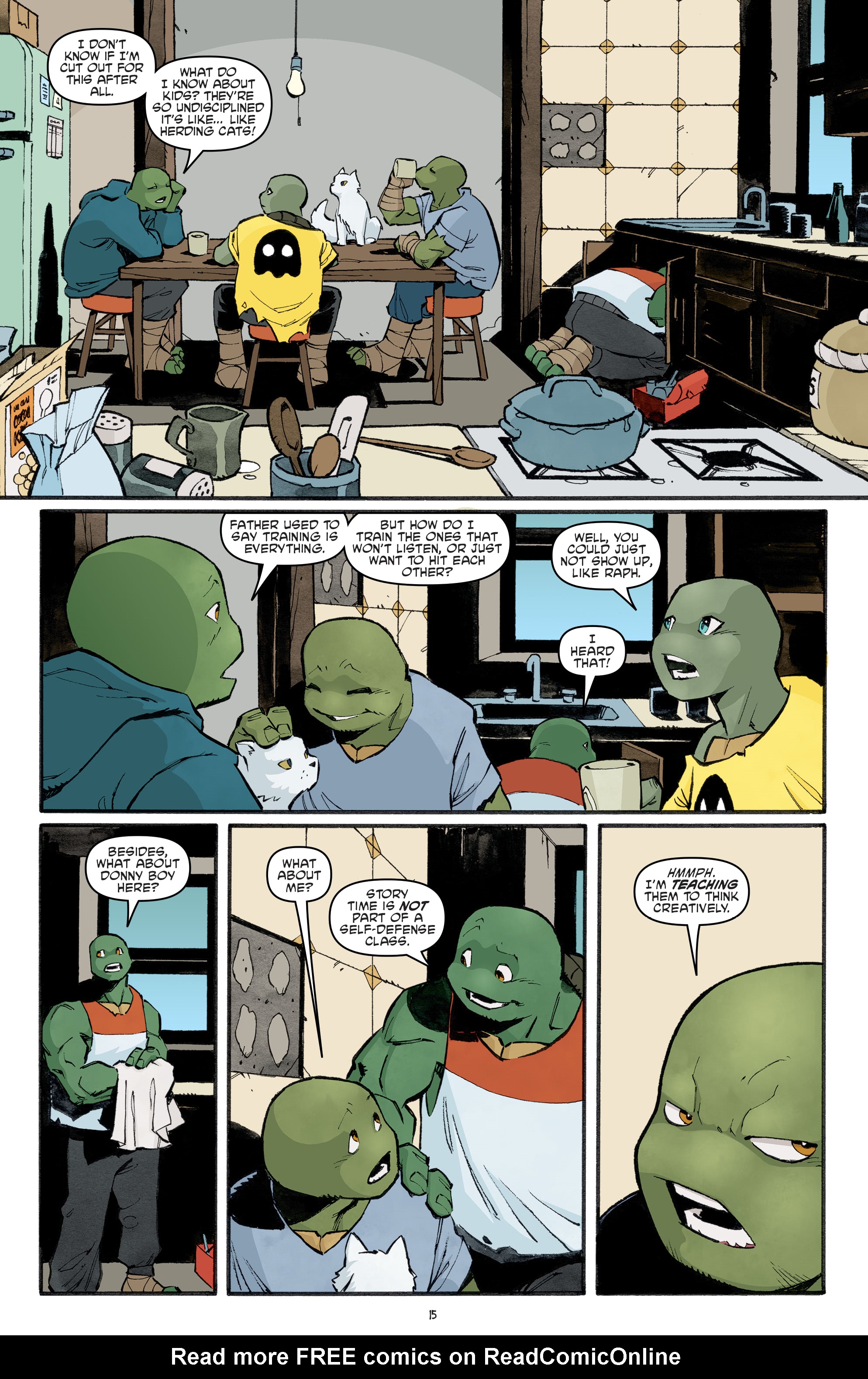 Read Teenage Mutant Ninja Turtles (2011) EN Manga Online