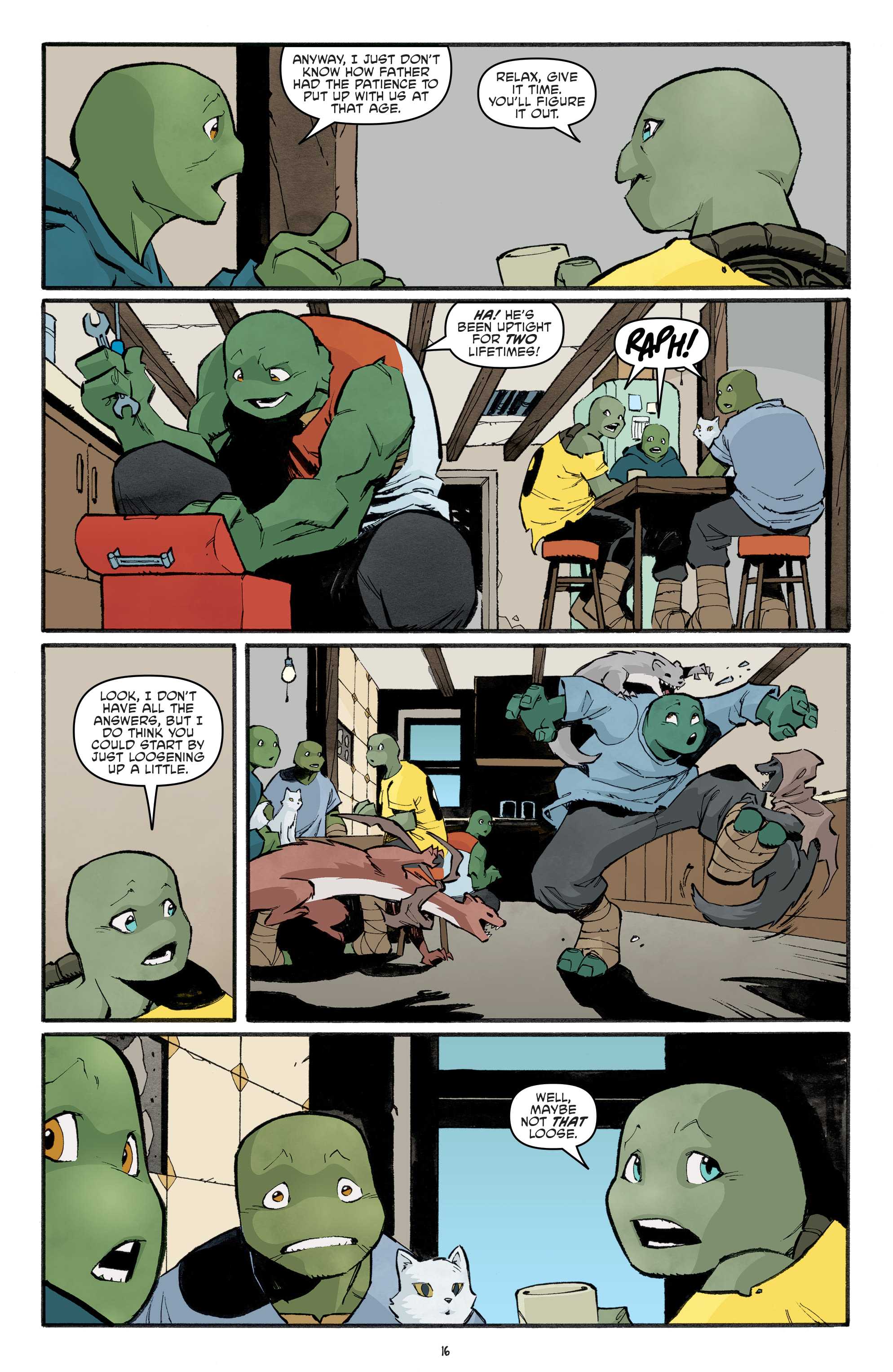 Read Teenage Mutant Ninja Turtles (2011) EN Manga Online