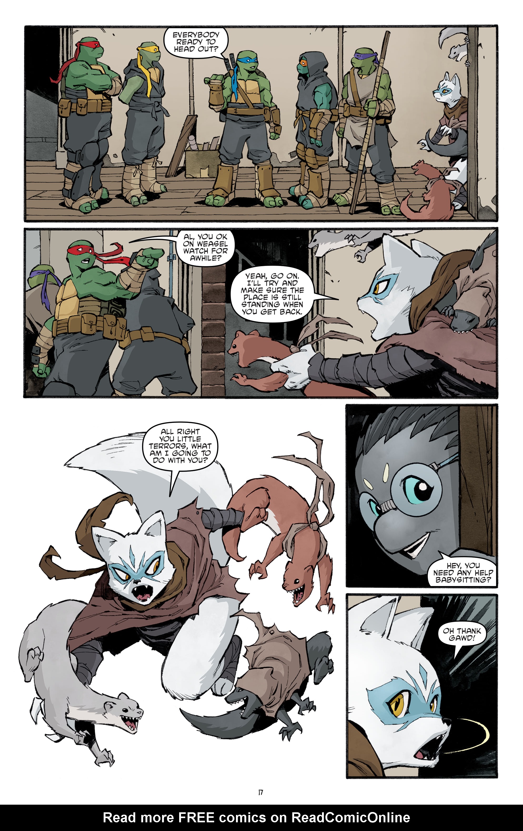 Read Teenage Mutant Ninja Turtles (2011) EN Manga Online