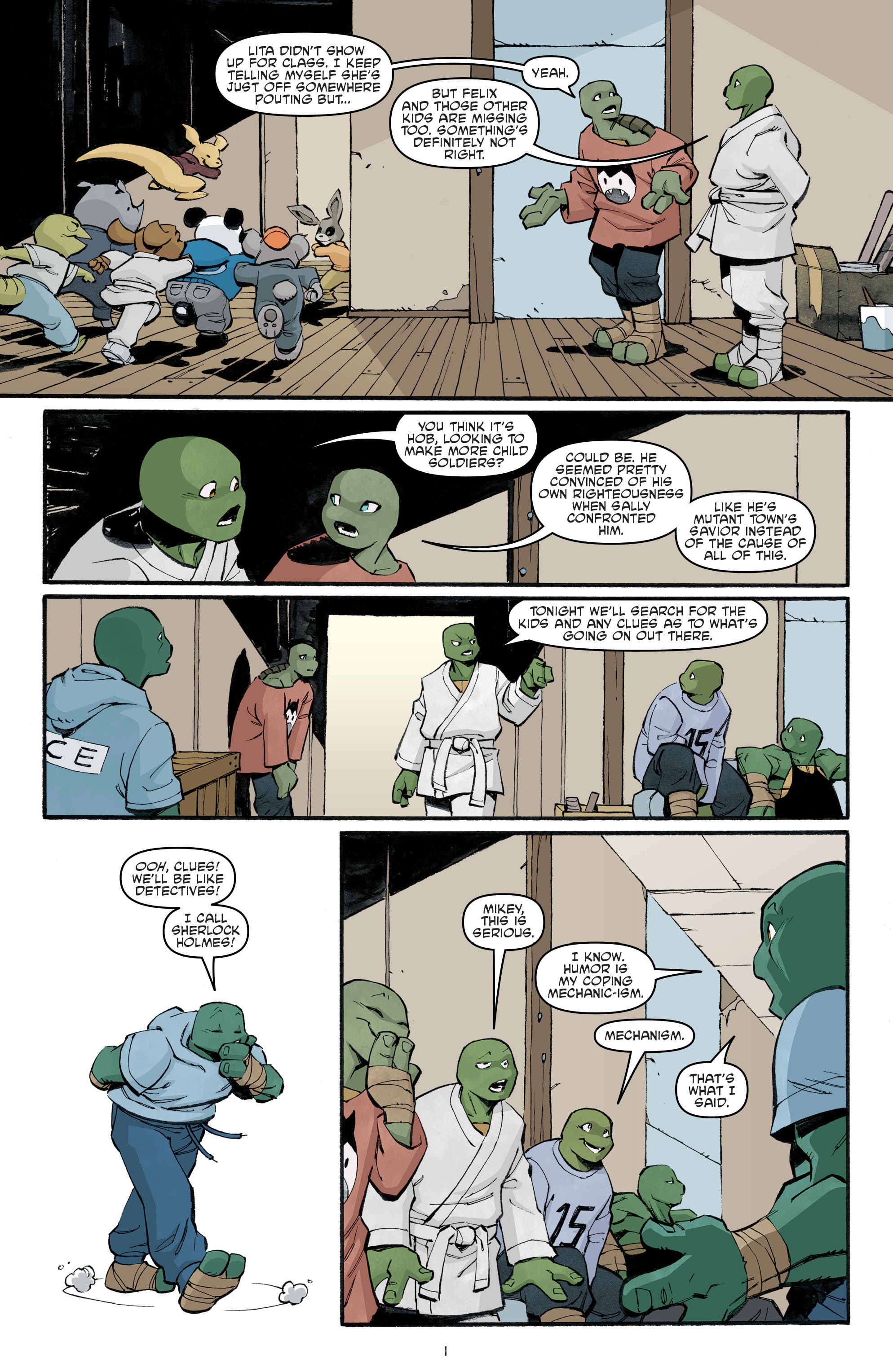 Read Teenage Mutant Ninja Turtles (2011) EN Manga Online