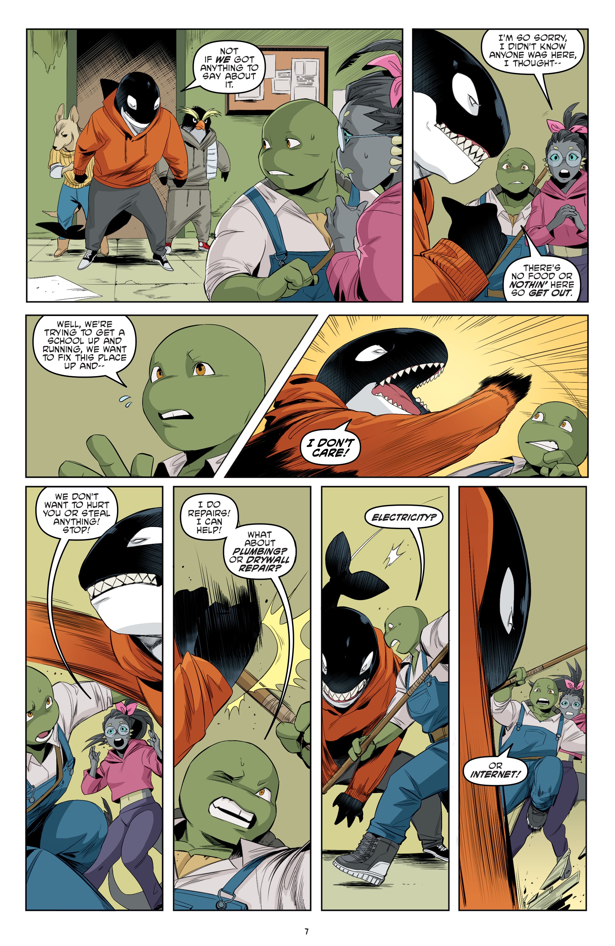Read Teenage Mutant Ninja Turtles (2011) EN Manga Online