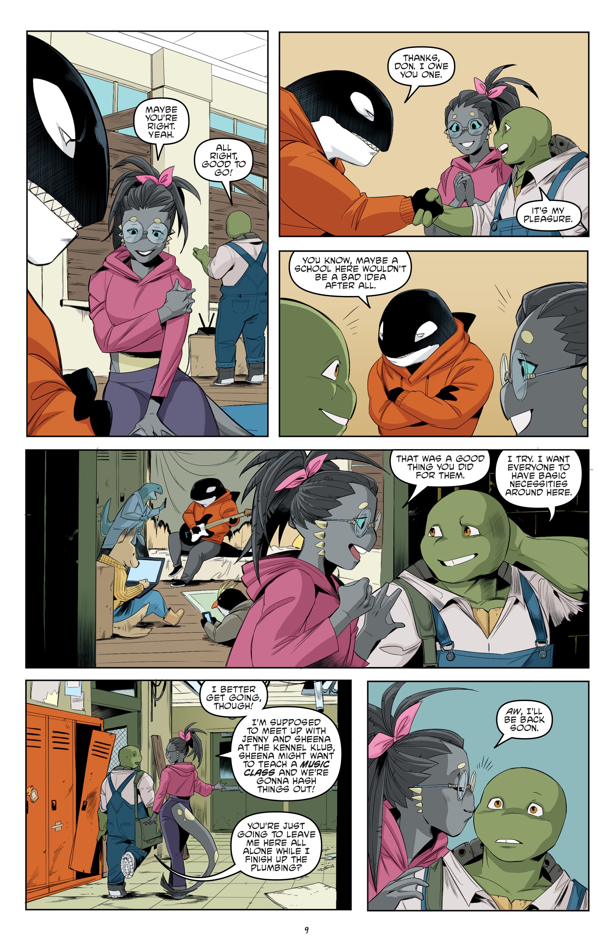 Read Teenage Mutant Ninja Turtles (2011) EN Manga Online