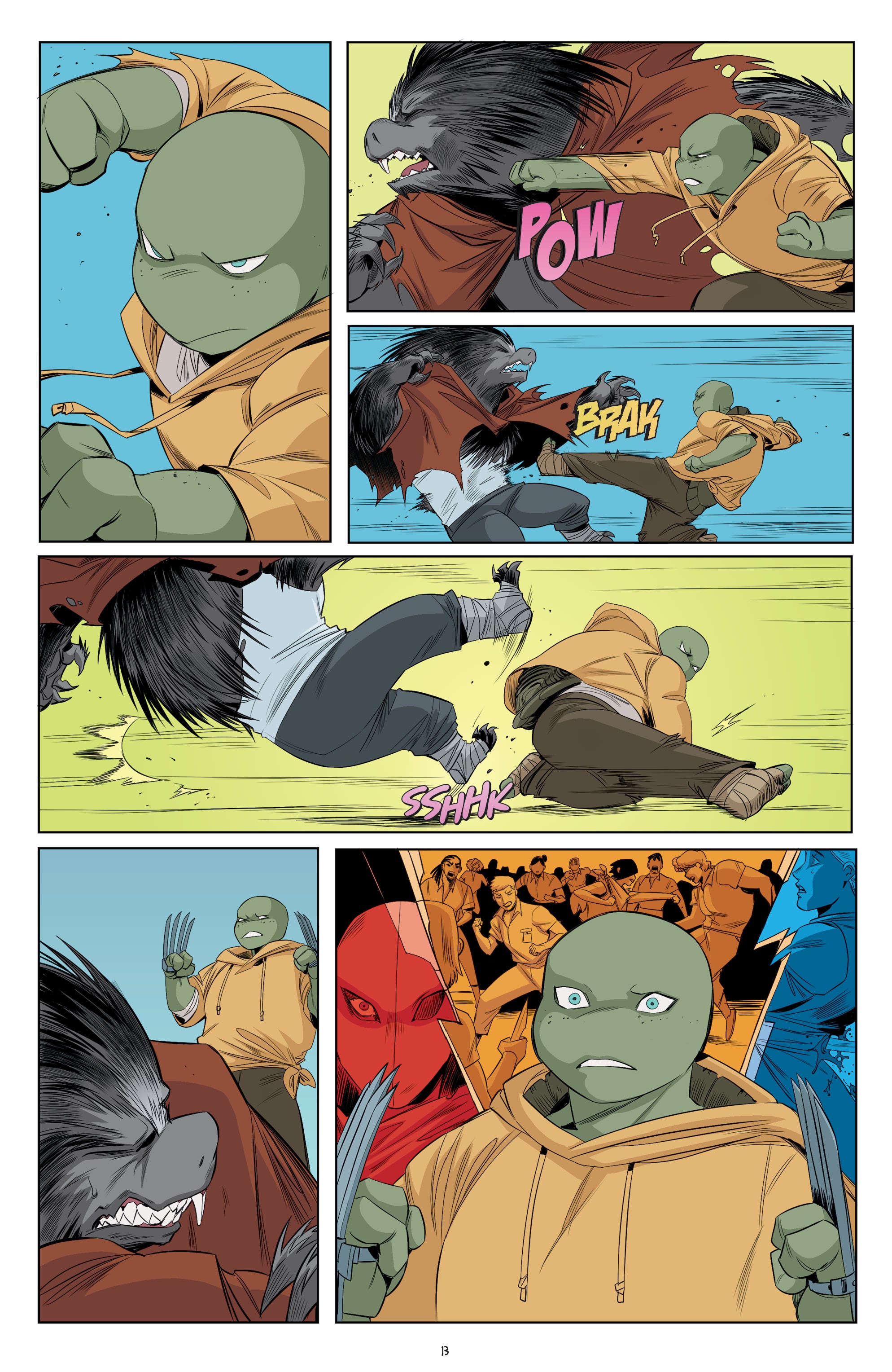 Read Teenage Mutant Ninja Turtles (2011) EN Manga Online