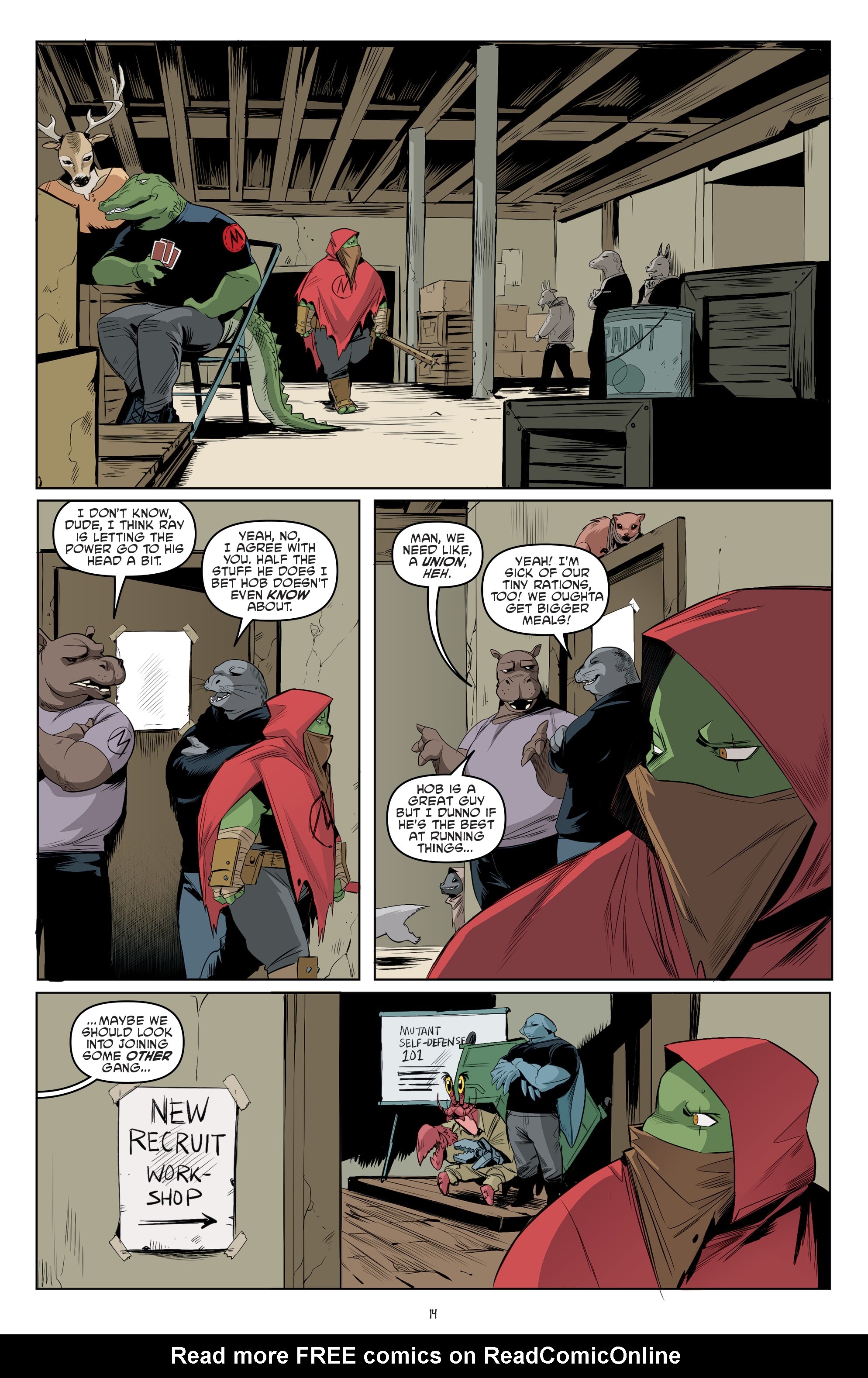 Read Teenage Mutant Ninja Turtles (2011) EN Manga Online