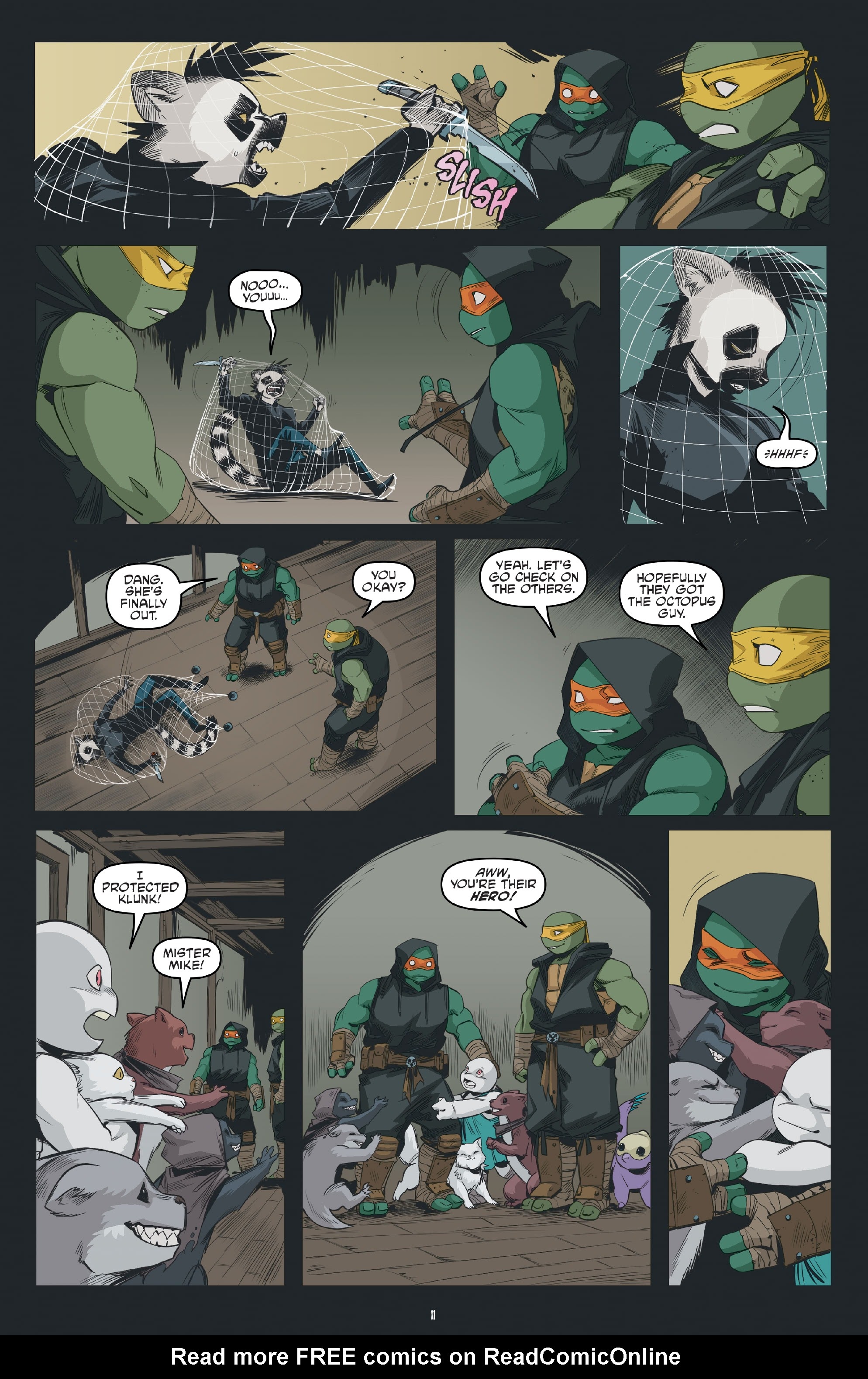 Read Teenage Mutant Ninja Turtles (2011) EN Manga Online