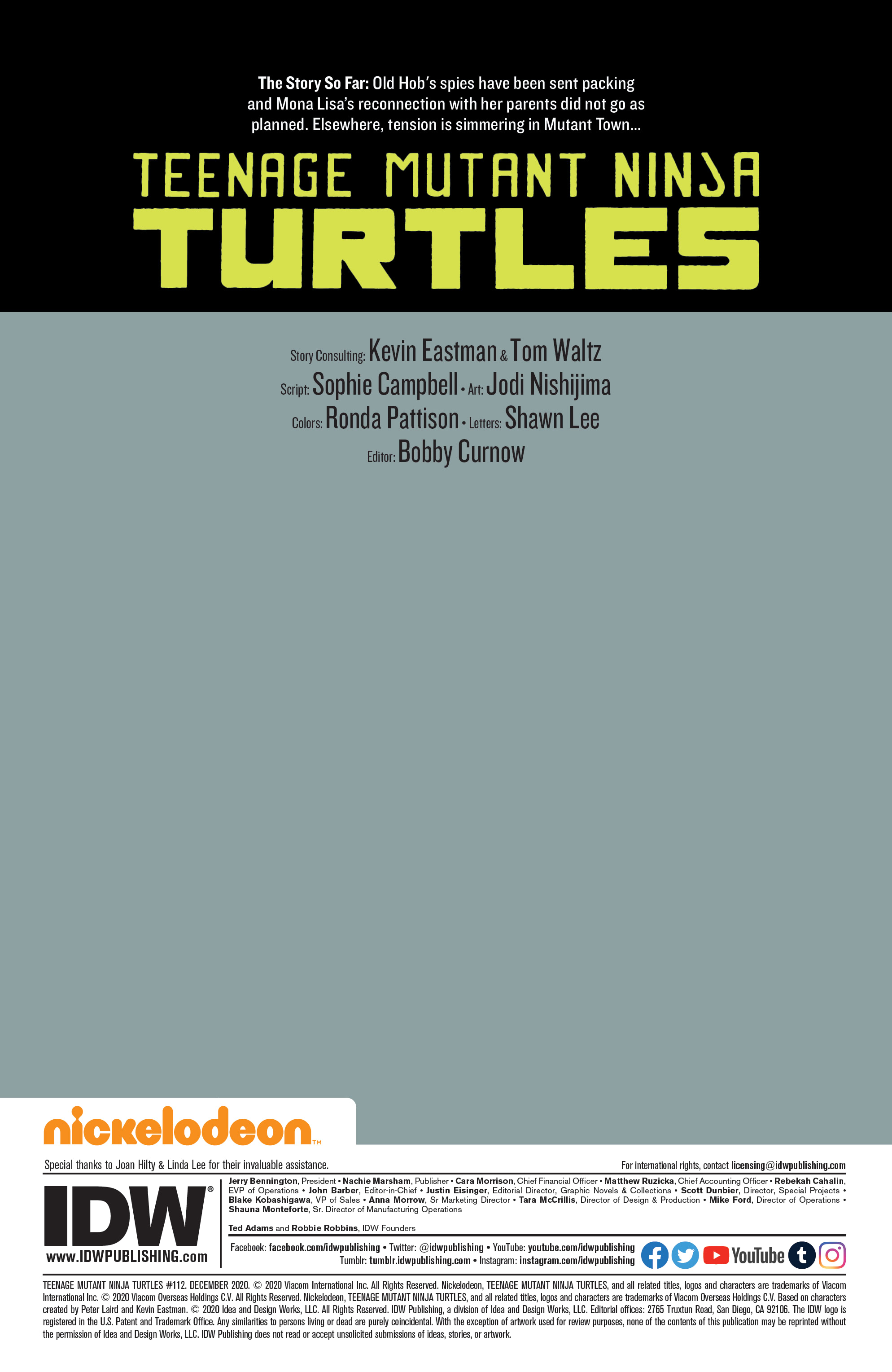 Read Teenage Mutant Ninja Turtles (2011) EN Manga Online